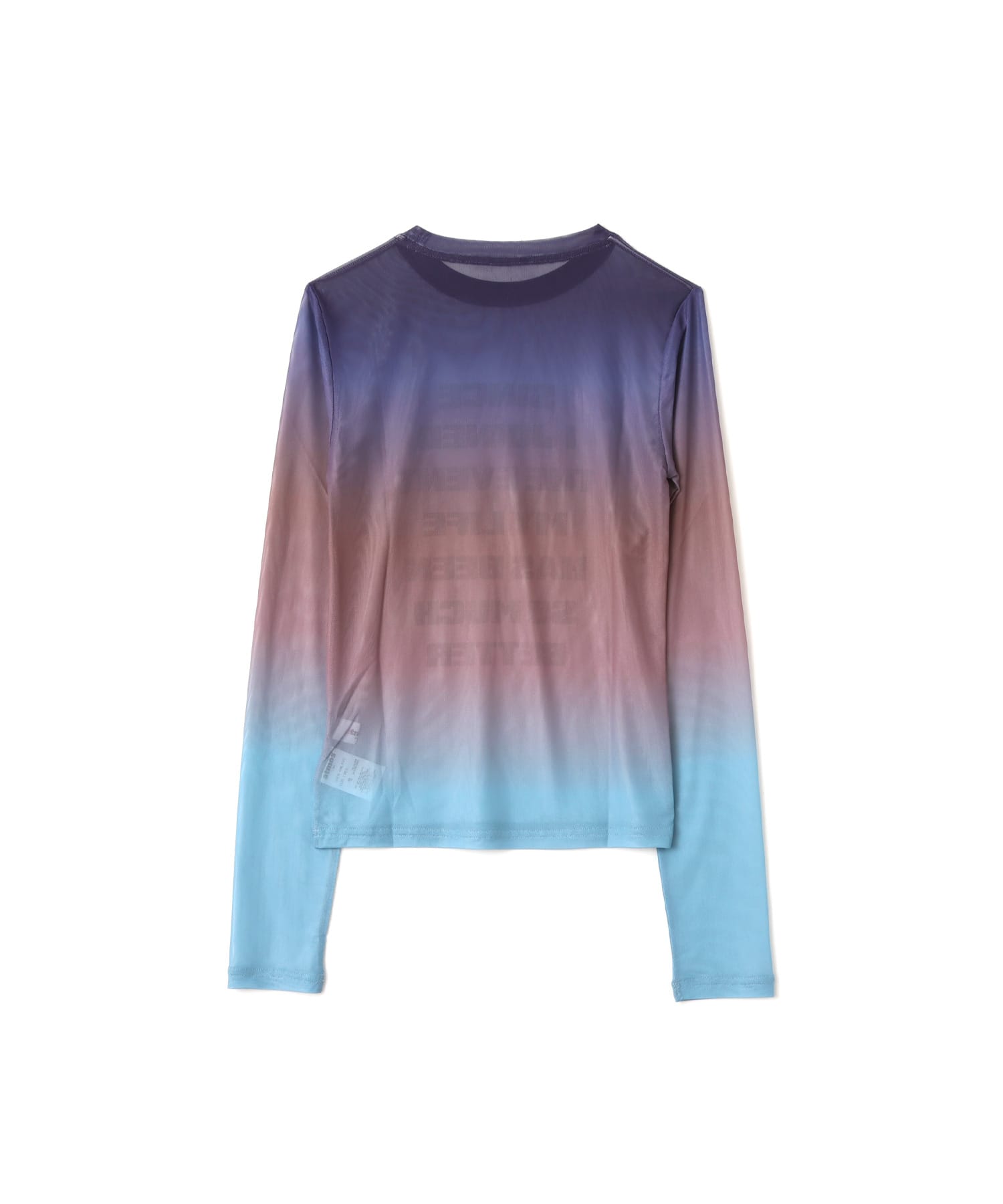 atmos pink See-Through Logo Tops MULTIの画像