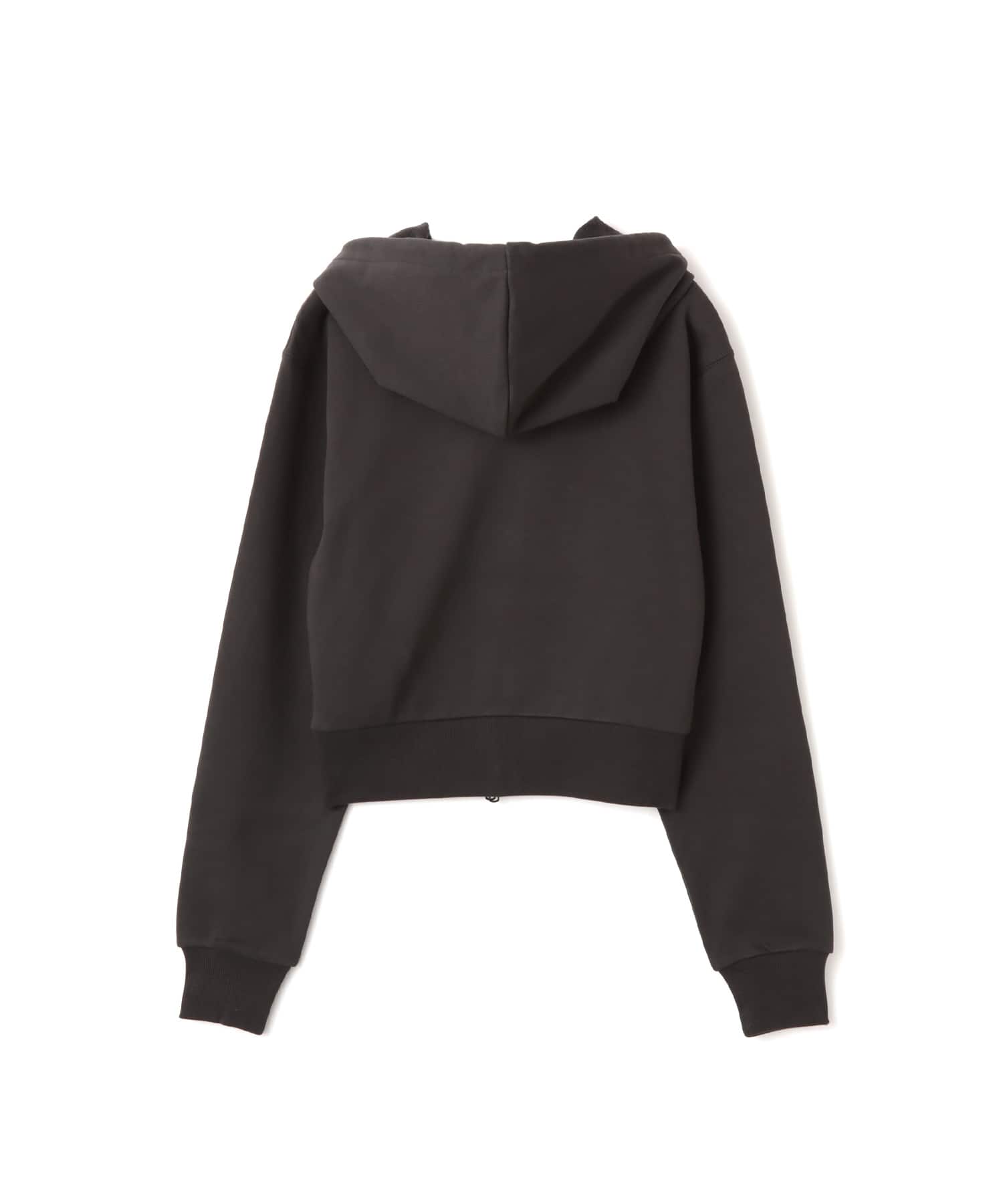 atmos pink Compact Zip Up Hoodie CHARCOALの画像