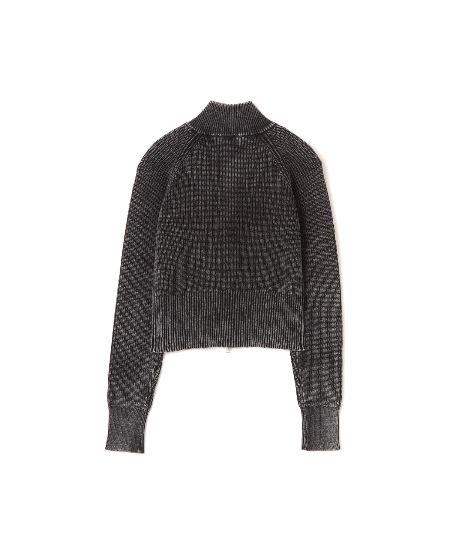 atmos pink Washed Zip Up Knit CHARCOALの画像