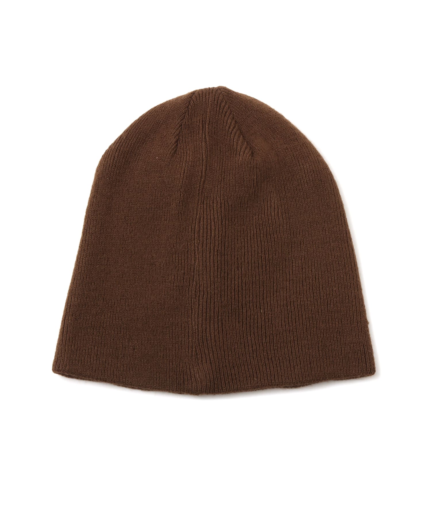 atmos pink Eyelet Beanie BROWNの画像