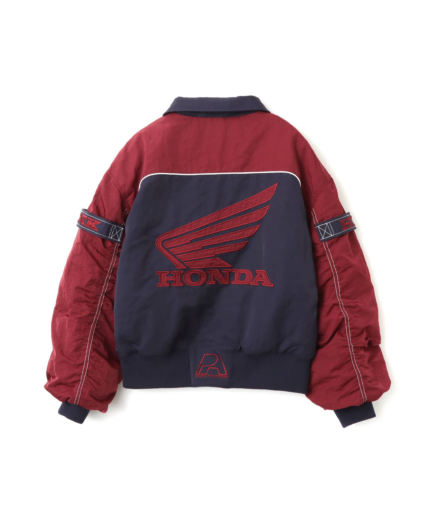 atmos pink x HONDA Bomber Jacket NAVYの画像