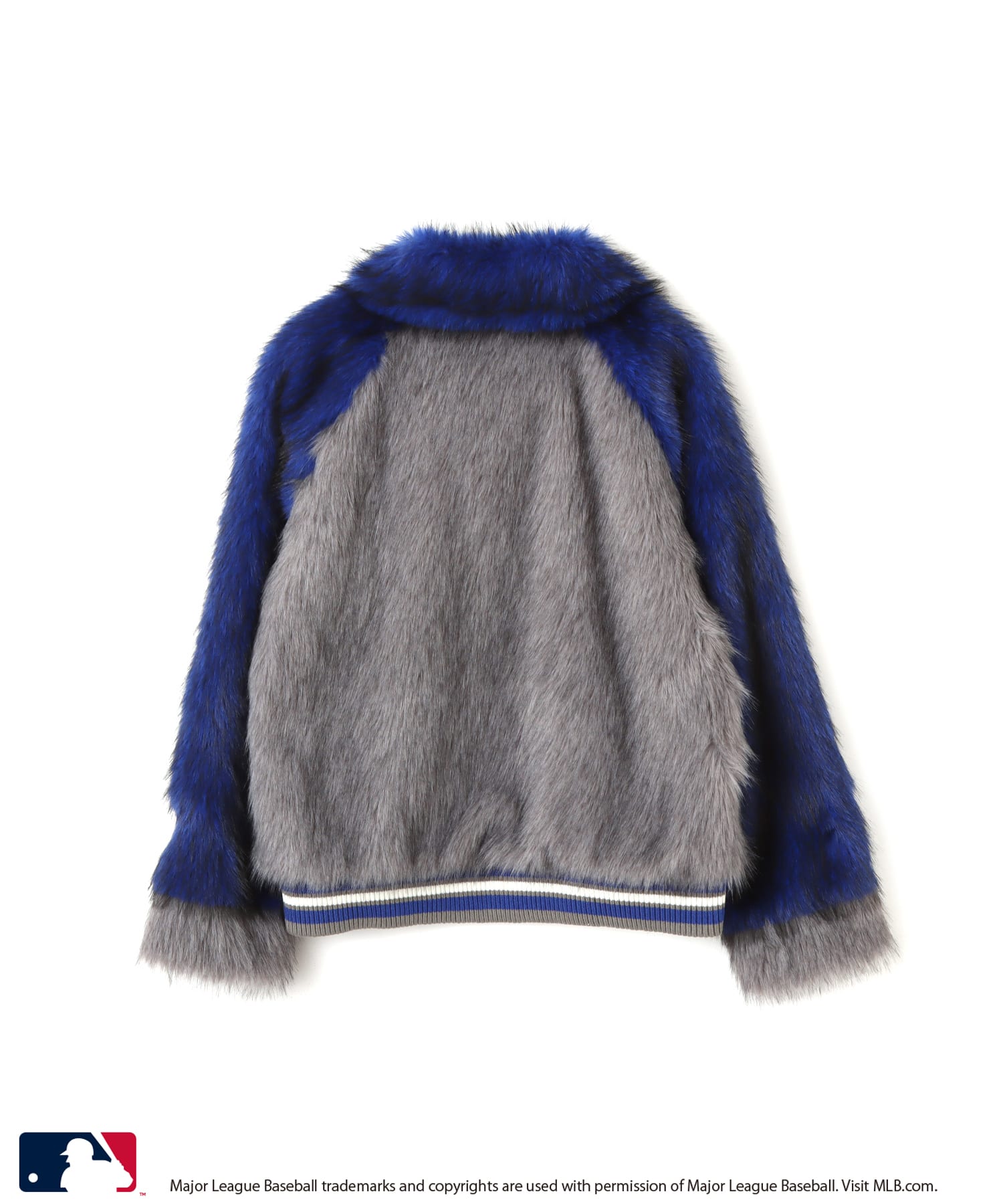 atmos pink MLB Faux Fur Blouson GRAYの画像