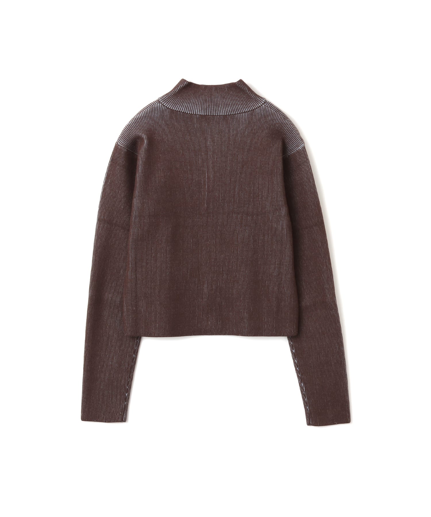 atmos pink x HONDA Zip Up Knit Cardigan BROWNの画像