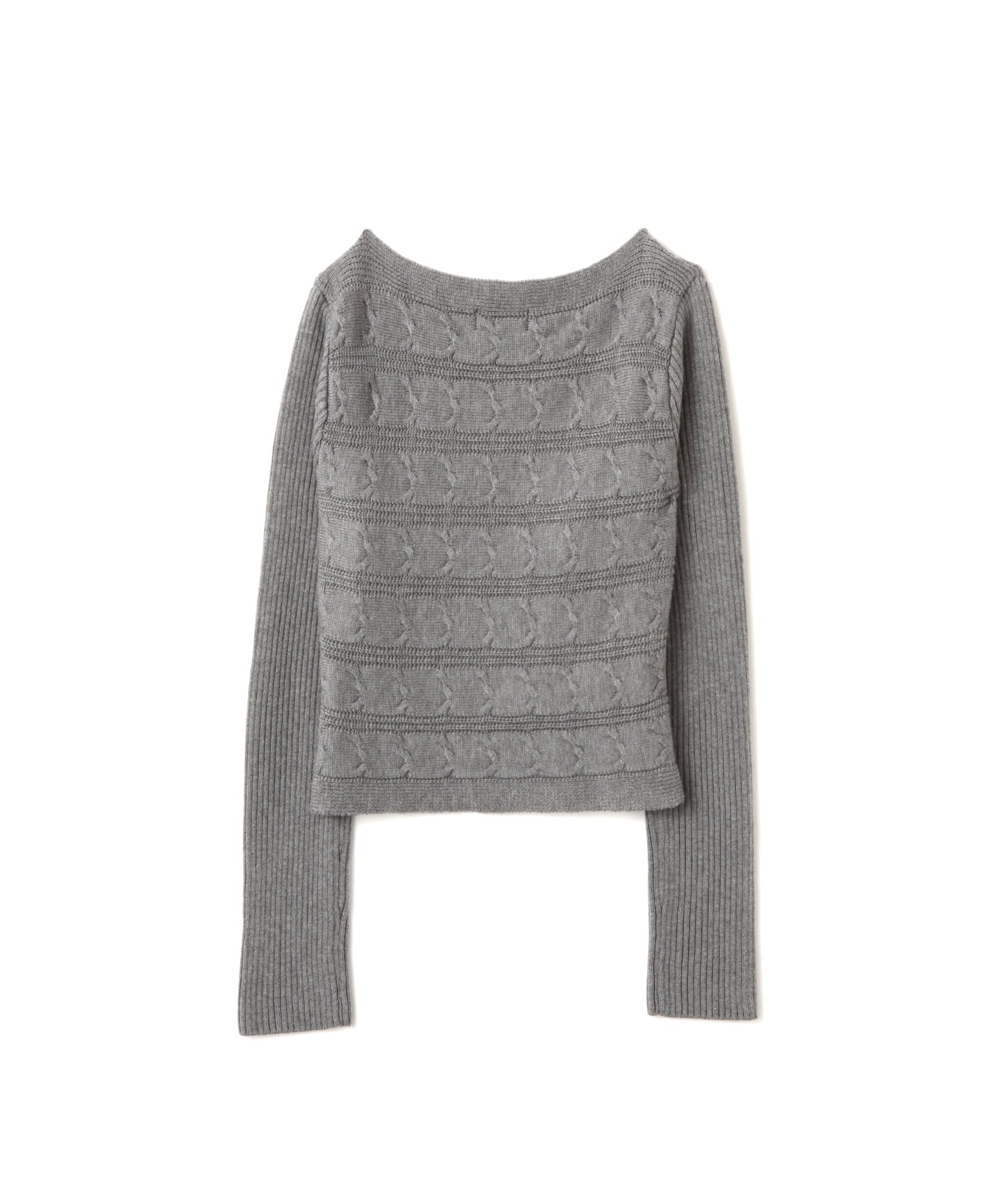 atmos pink Cache-coeur Knit Tops GRAYの画像