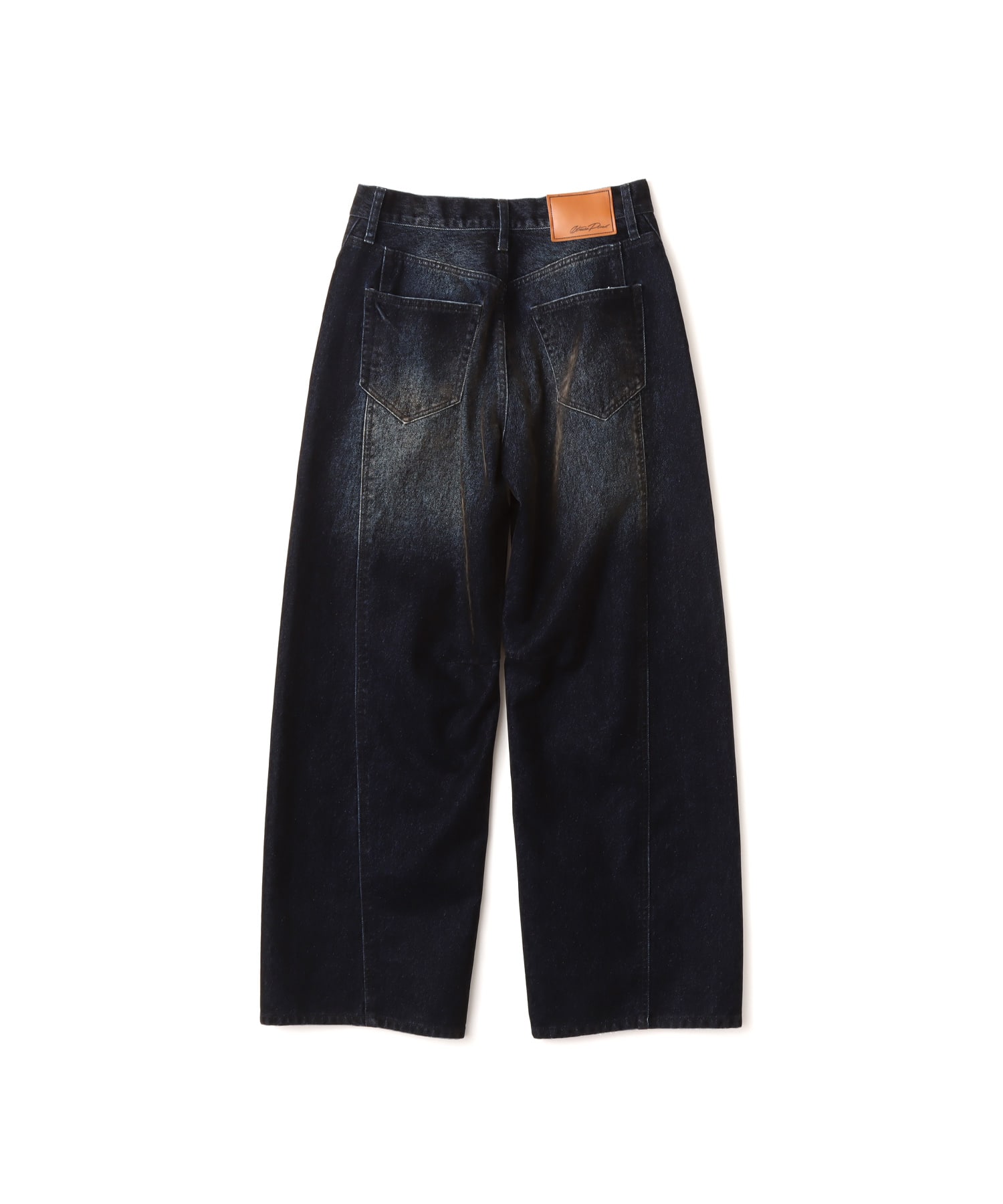 atmos pink Flocky Denim Pants NAVYの画像