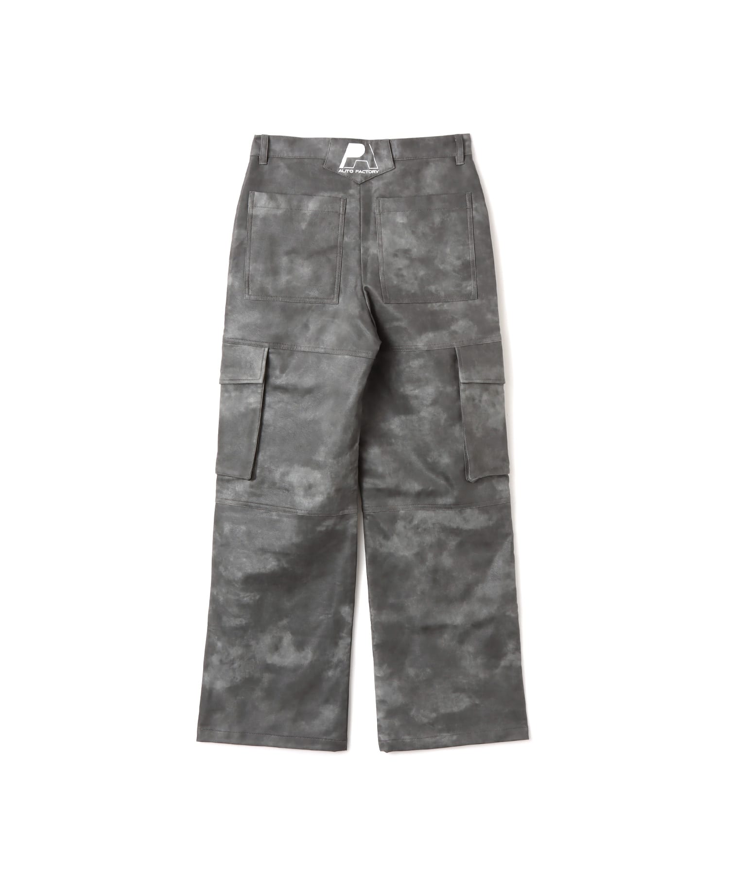 atmos pink x HONDA Faux Leather Pants BLACKの画像