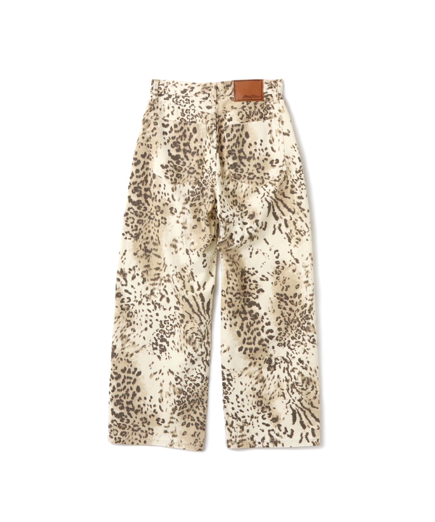 atmos pink Leopard All-Over Pants WHITEの画像