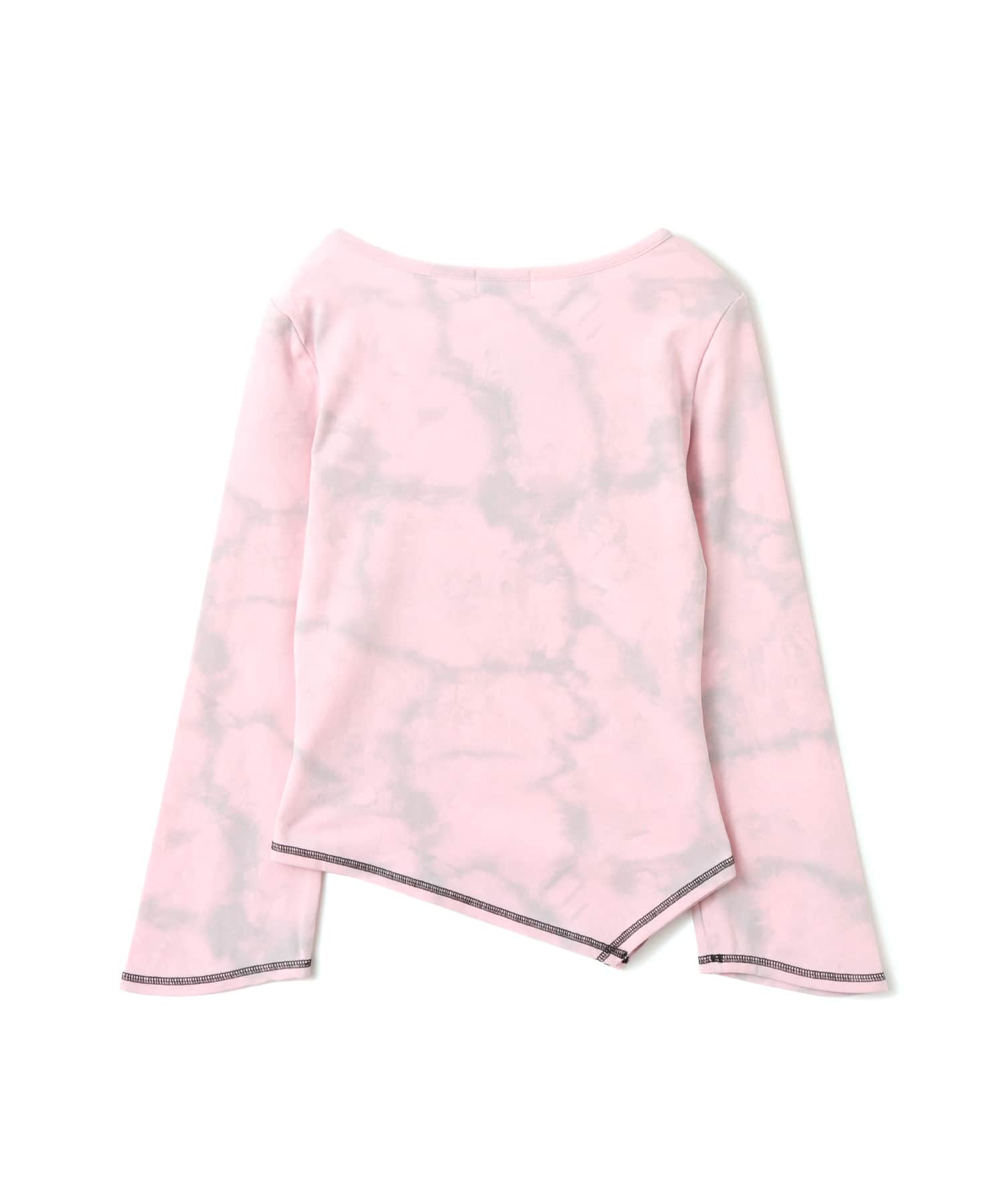 atmos pink Lace-up Top PINKの画像