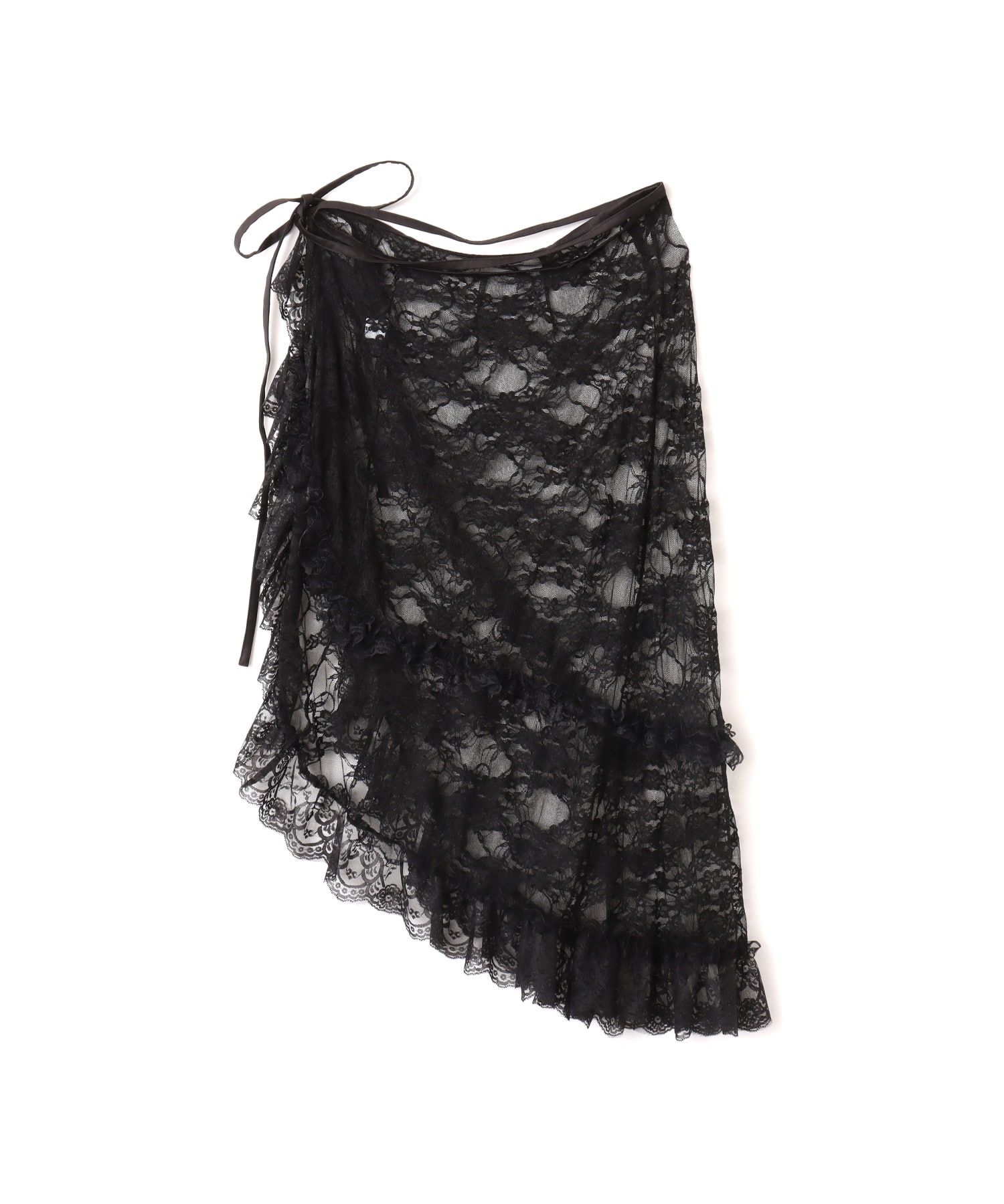 atmos pink Lace Wrap Skirt GRAYの画像
