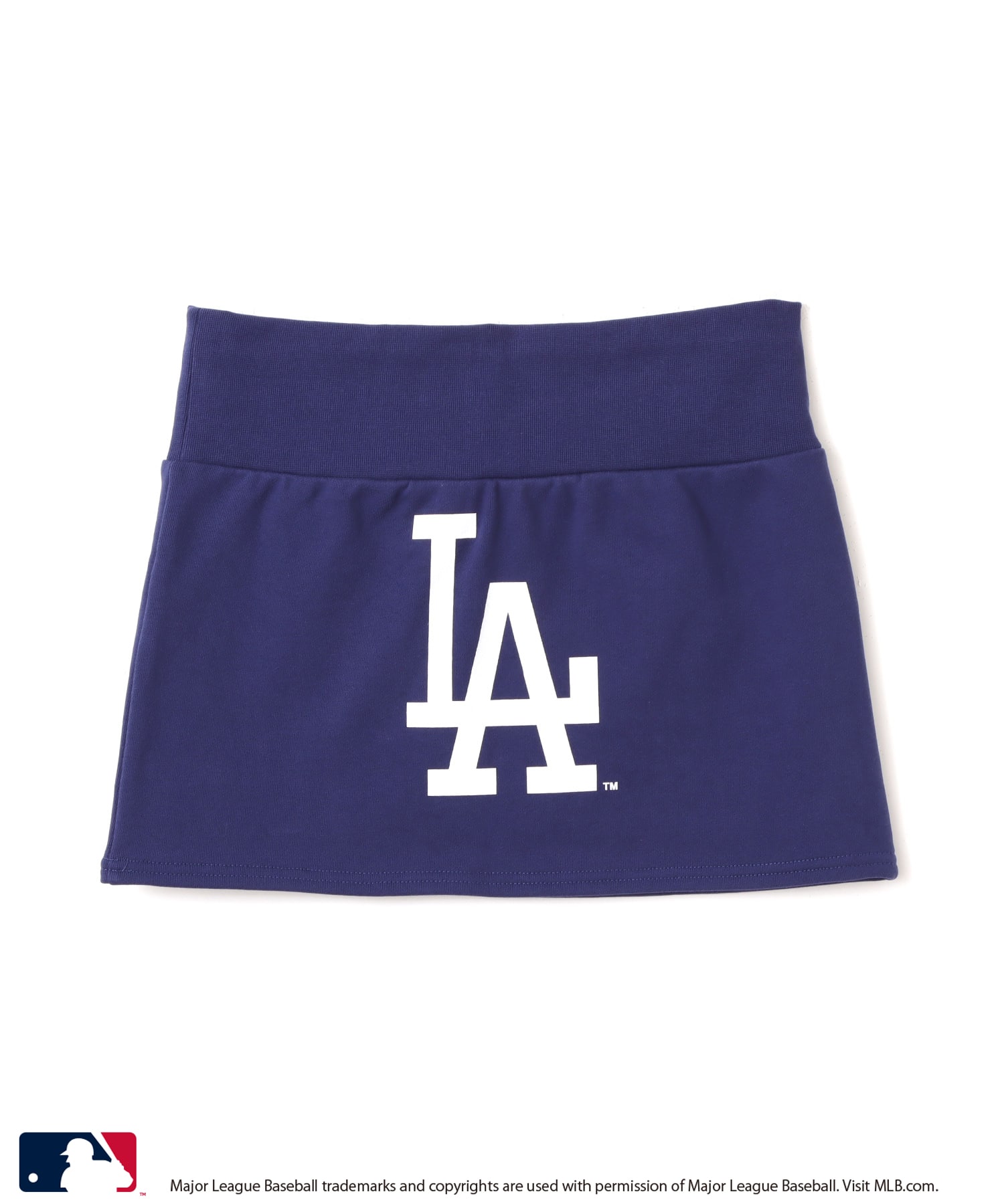 atmos pink MLB Logo Sweat Skirt BLUEの画像