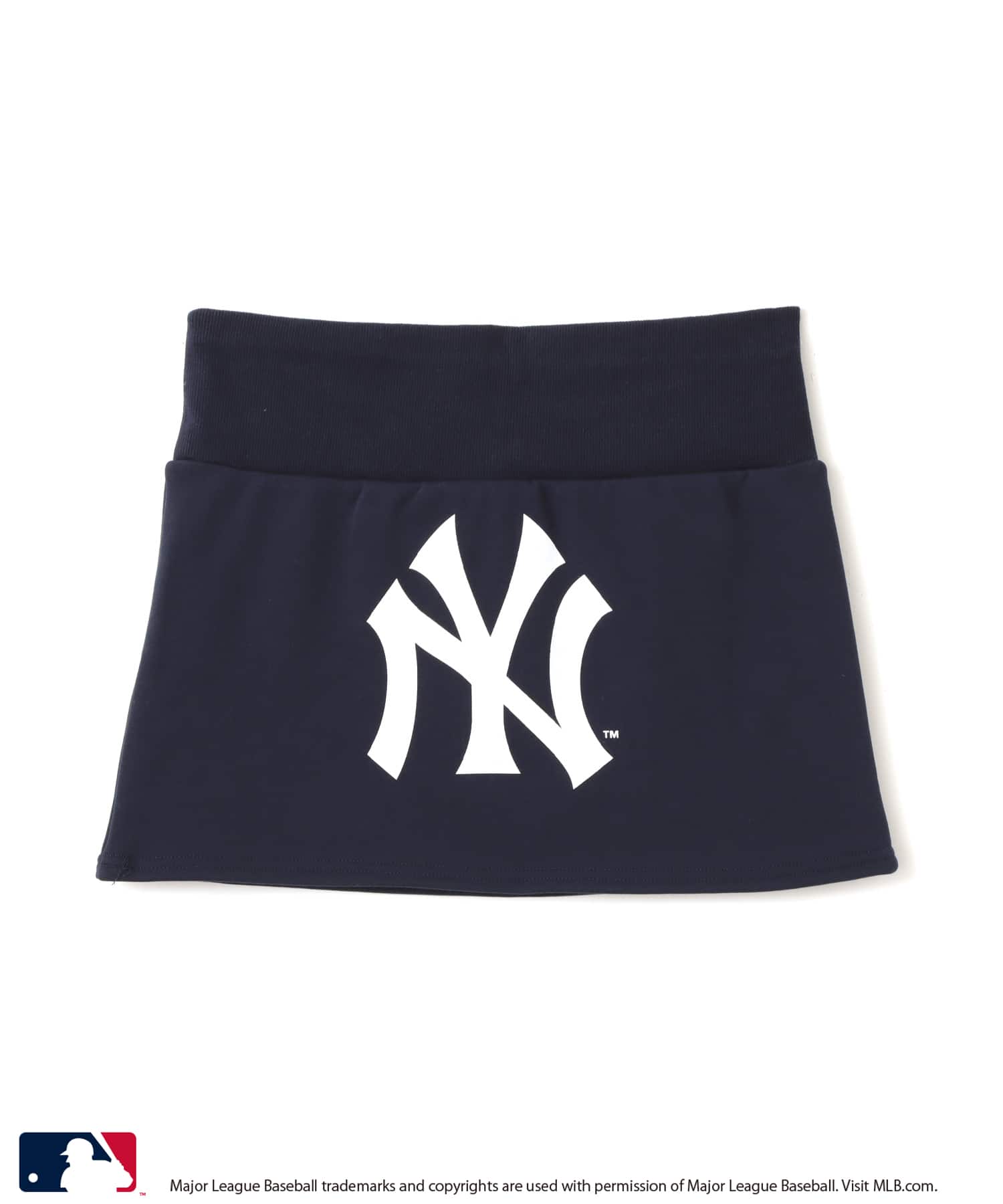 atmos pink MLB Logo Sweat Skirt NAVYの画像