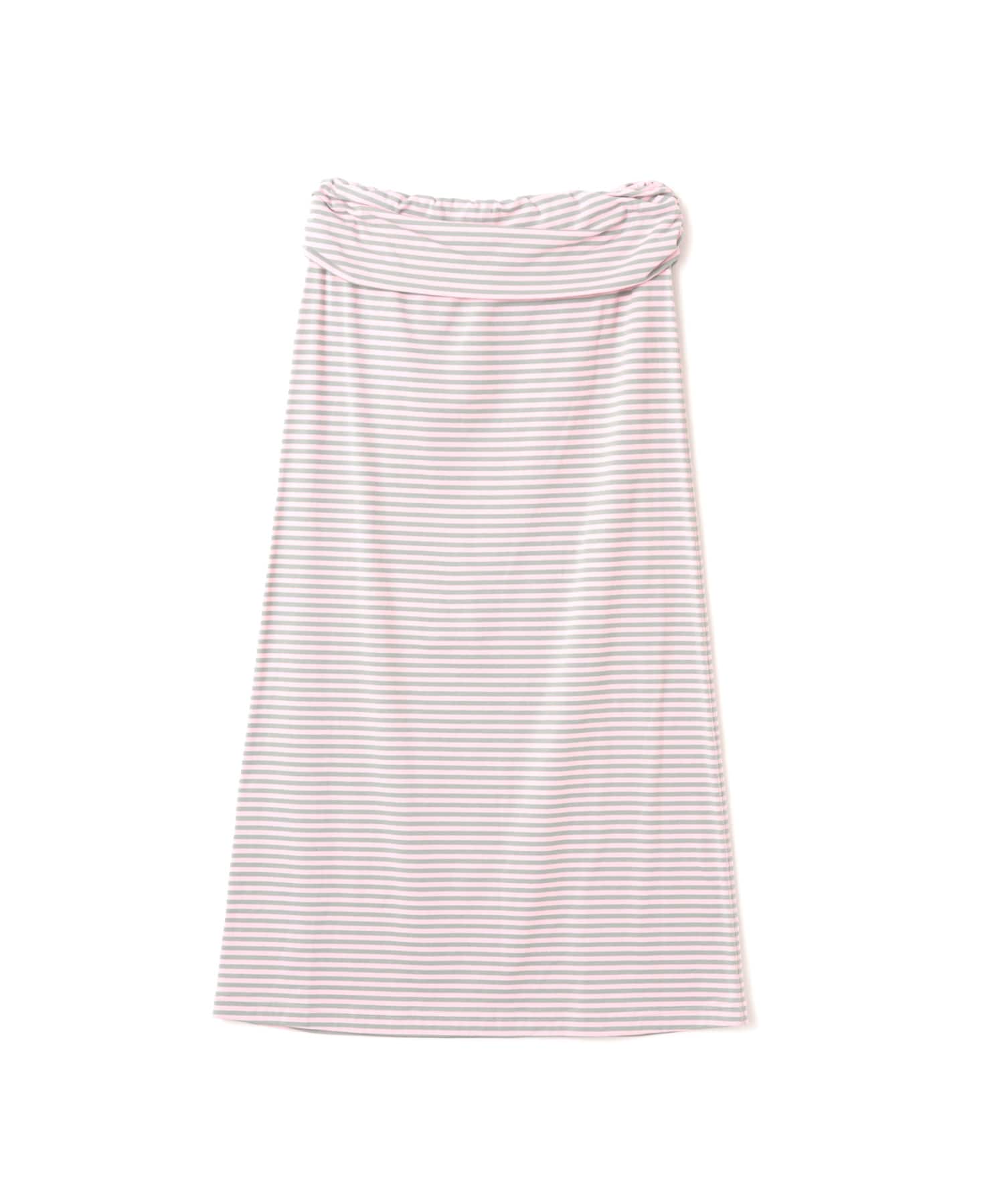 atmos pink Border Long Skirt PINKの画像
