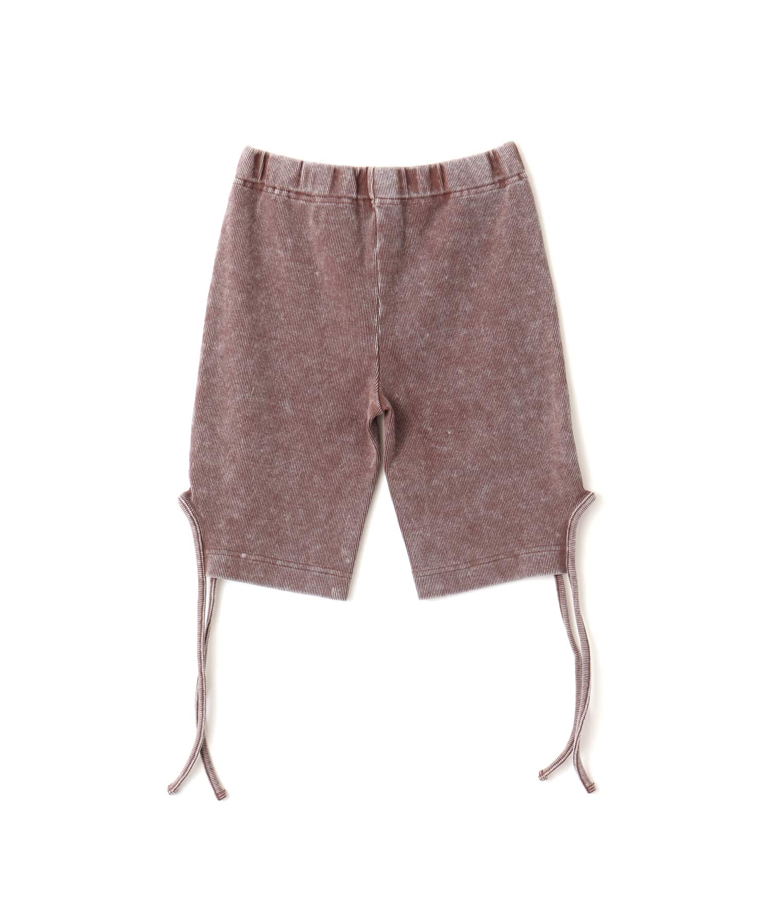atmos pink Rib Spats BROWNの画像