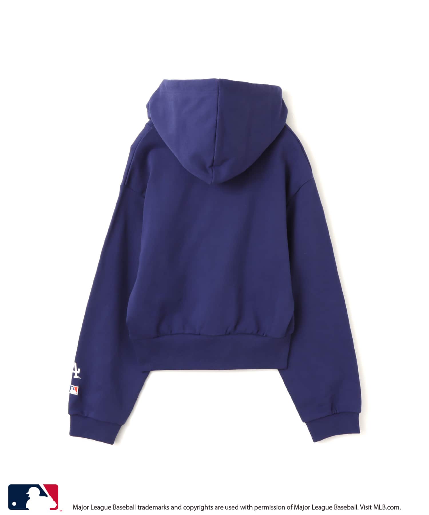 atmos pink MLB Studs Logo Sweat Hoodie BLUEの画像