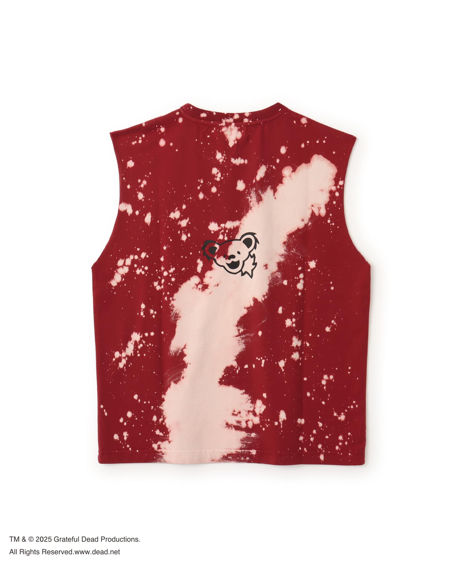 atmos pink Grateful Dead Tank Top REDの画像