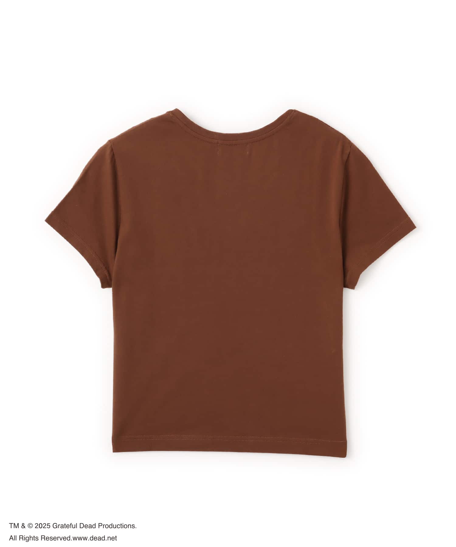 atmos pink Grateful Dead Mini T-shirt BROWNの画像