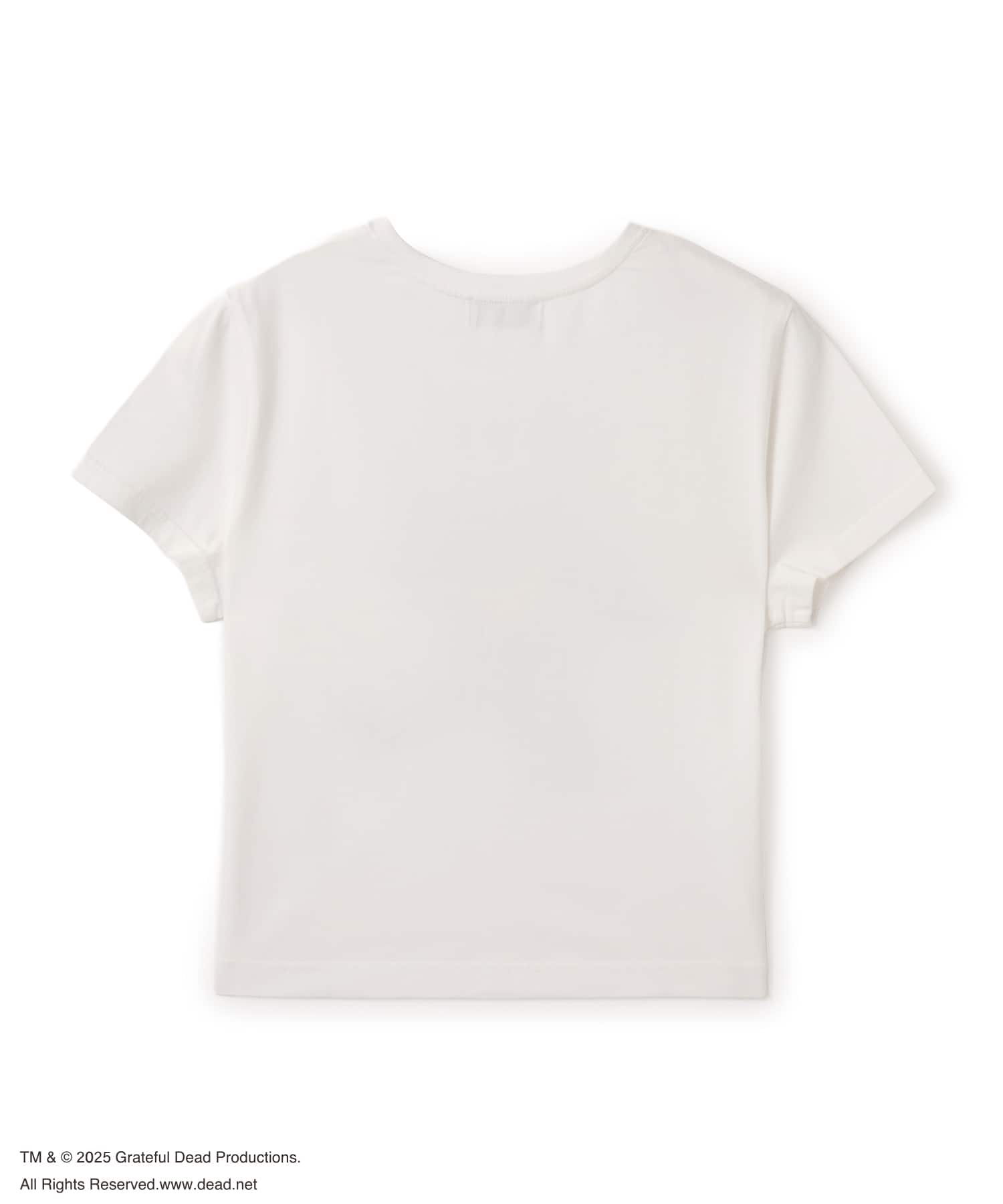 atmos pink Grateful Dead Mini T-shirt WHITEの画像