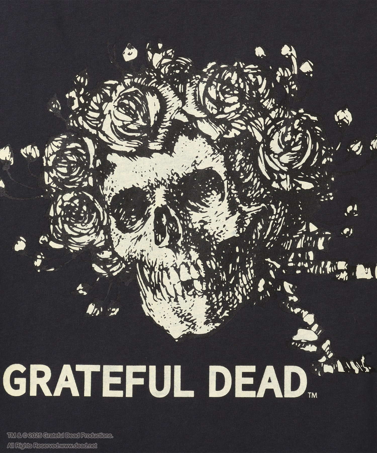 atmos pink Grateful Dead Big T-shirt CHARCOALの画像
