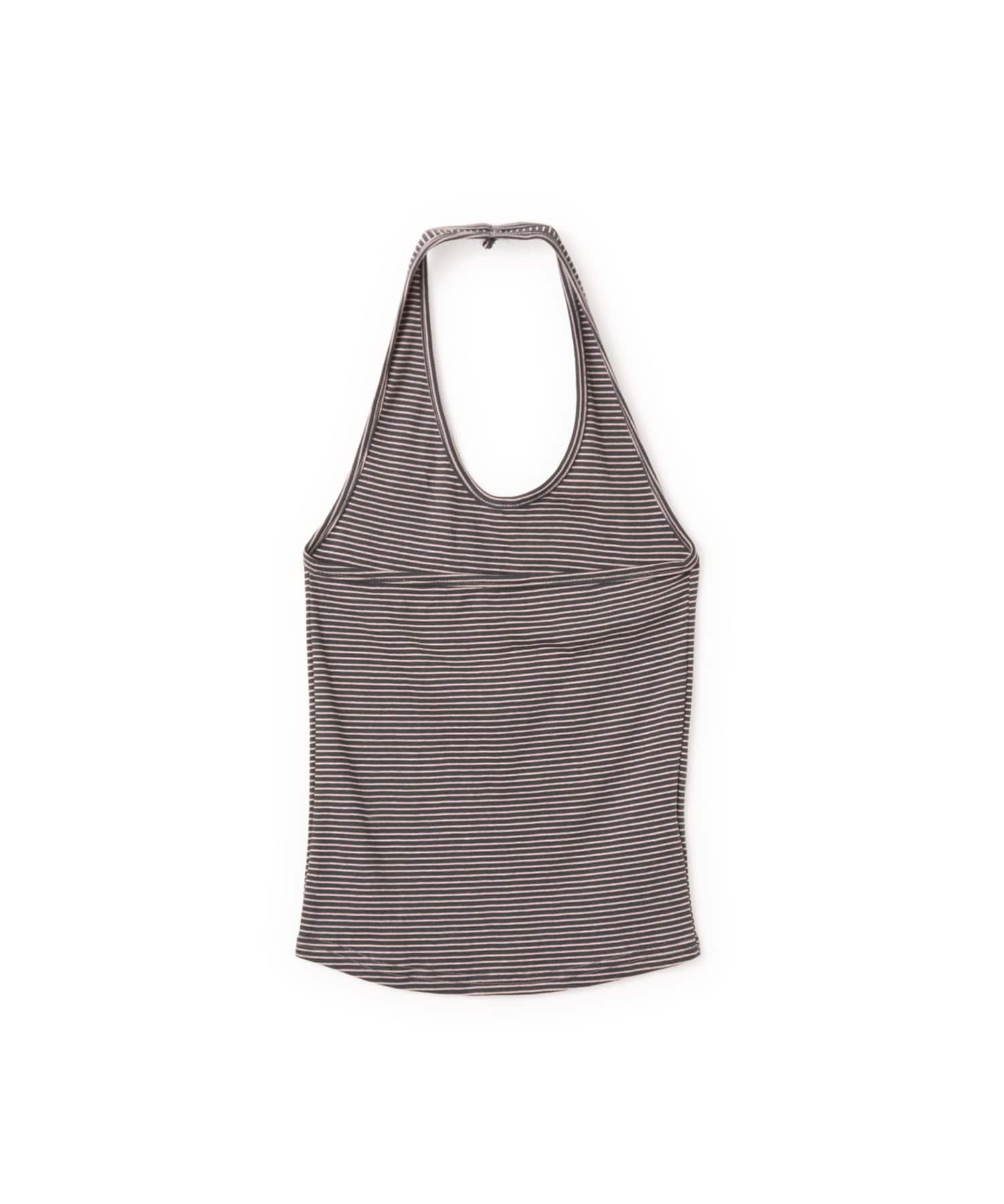 atmos pink Halter Neck Border Tank Top PINKの画像