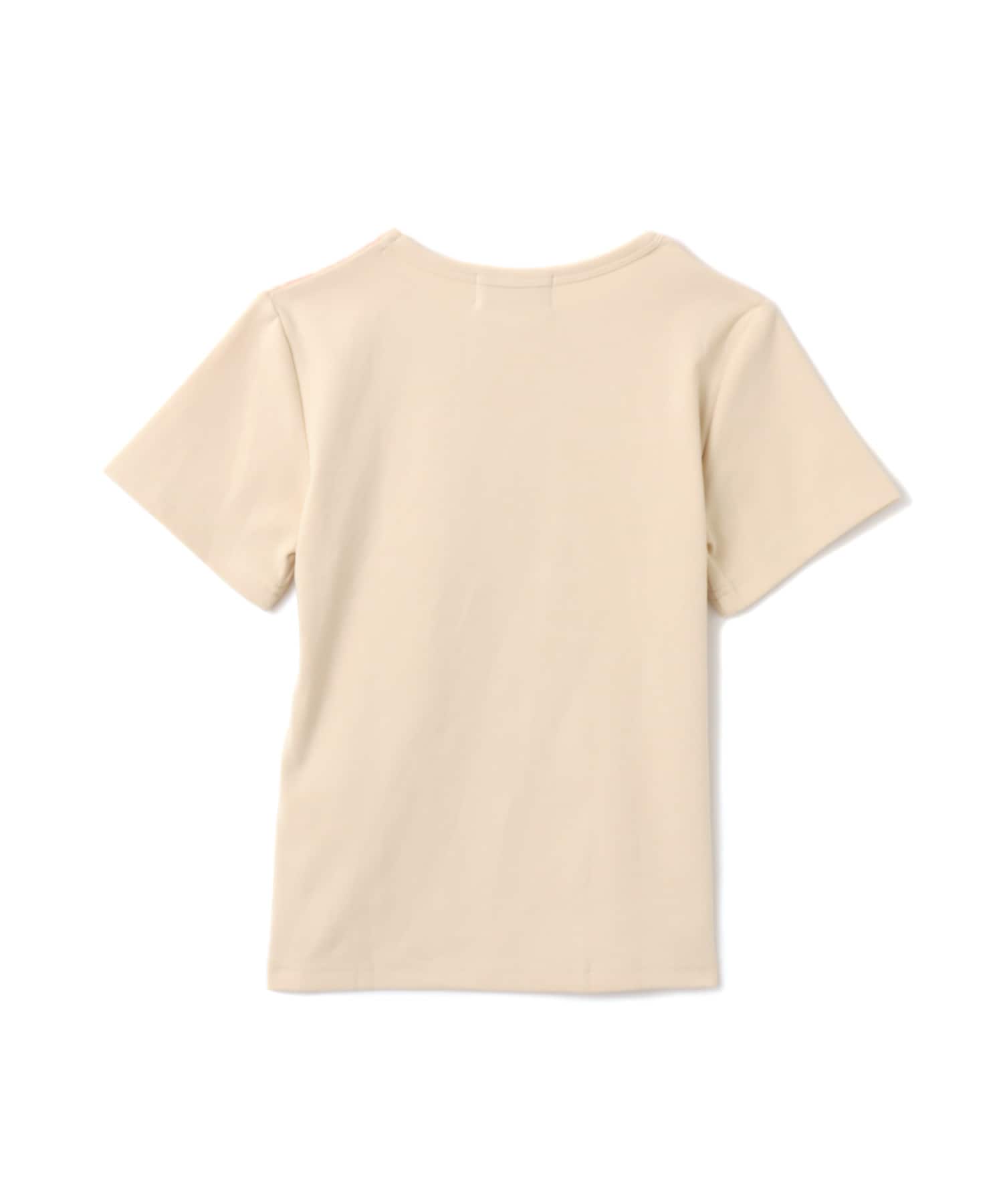 atmos pink Print T-shirt BEIGEの画像