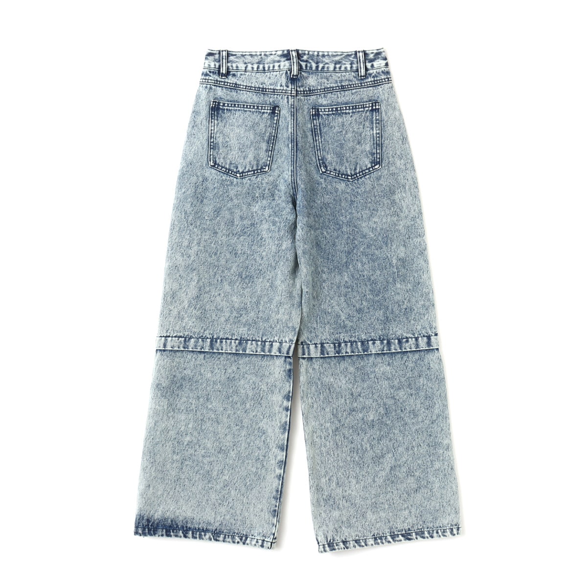 atmos pink Cargo Denim Pants BLUEの画像