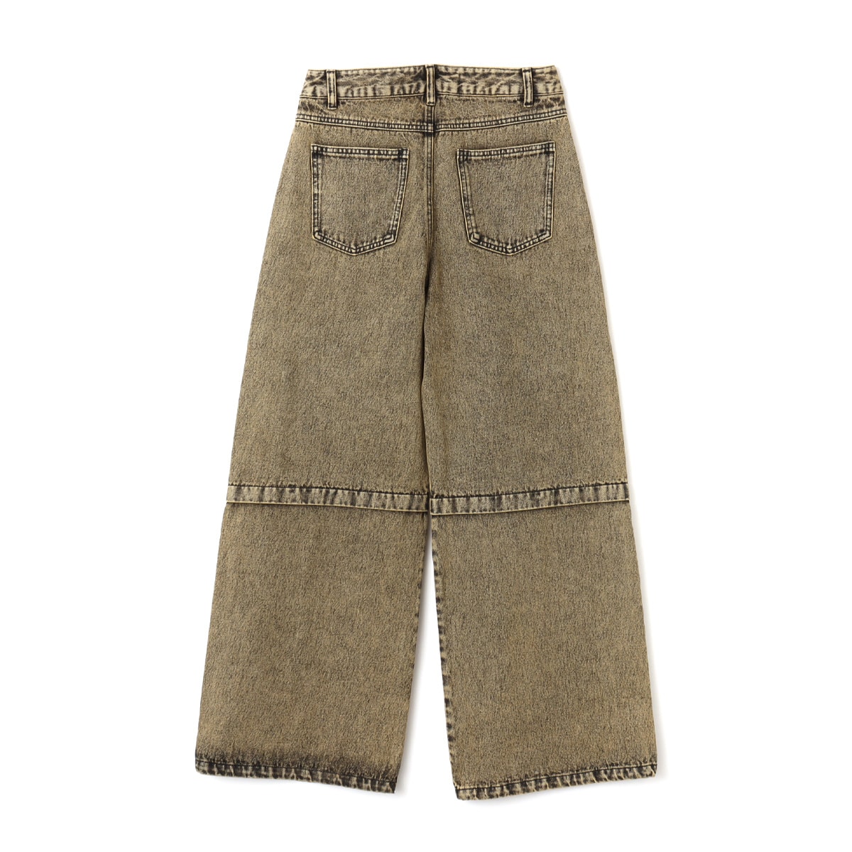 atmos pink Cargo Denim Pants BROWNの画像
