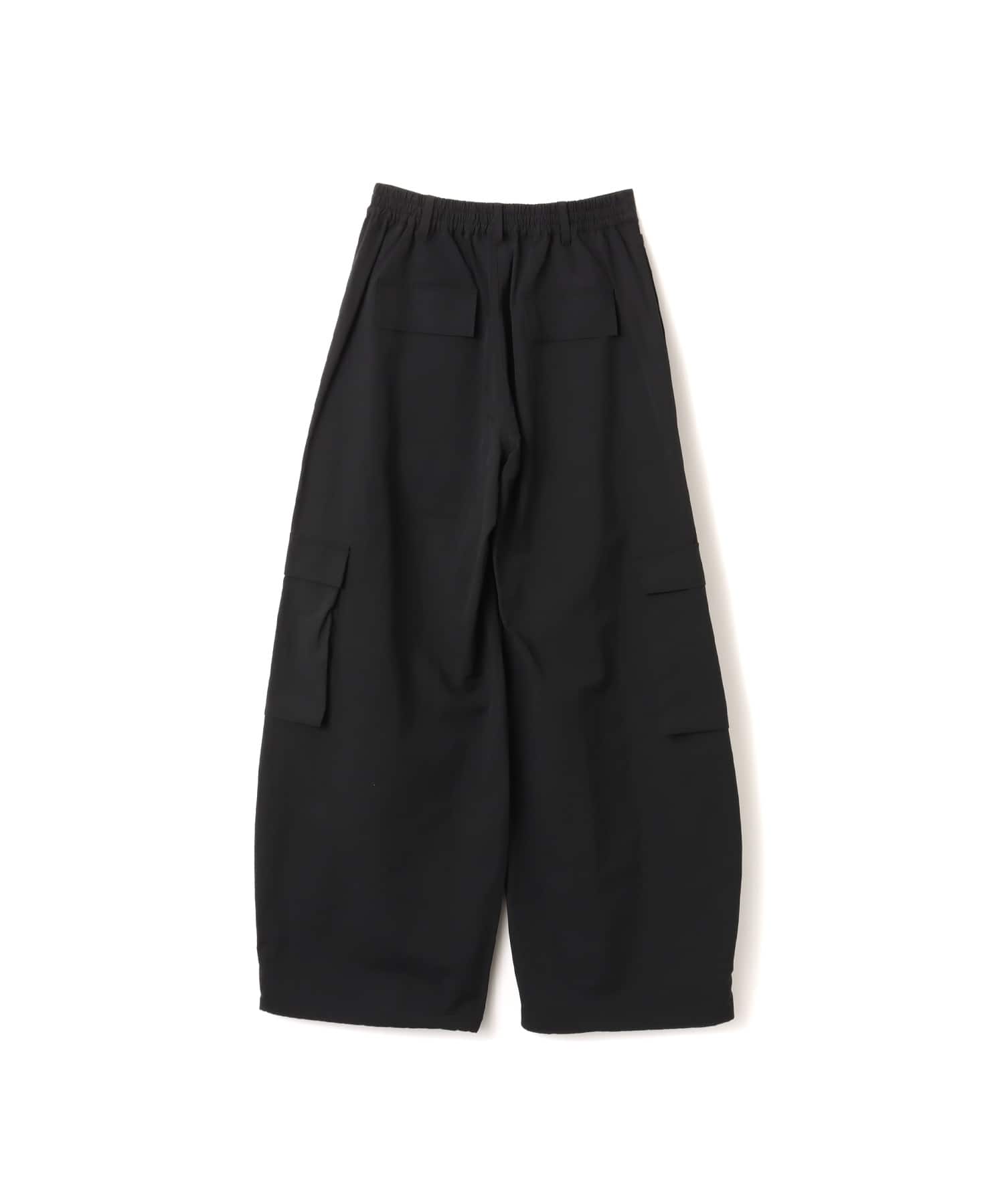 atmos pink Baggy Nylon Pants BLACKの画像