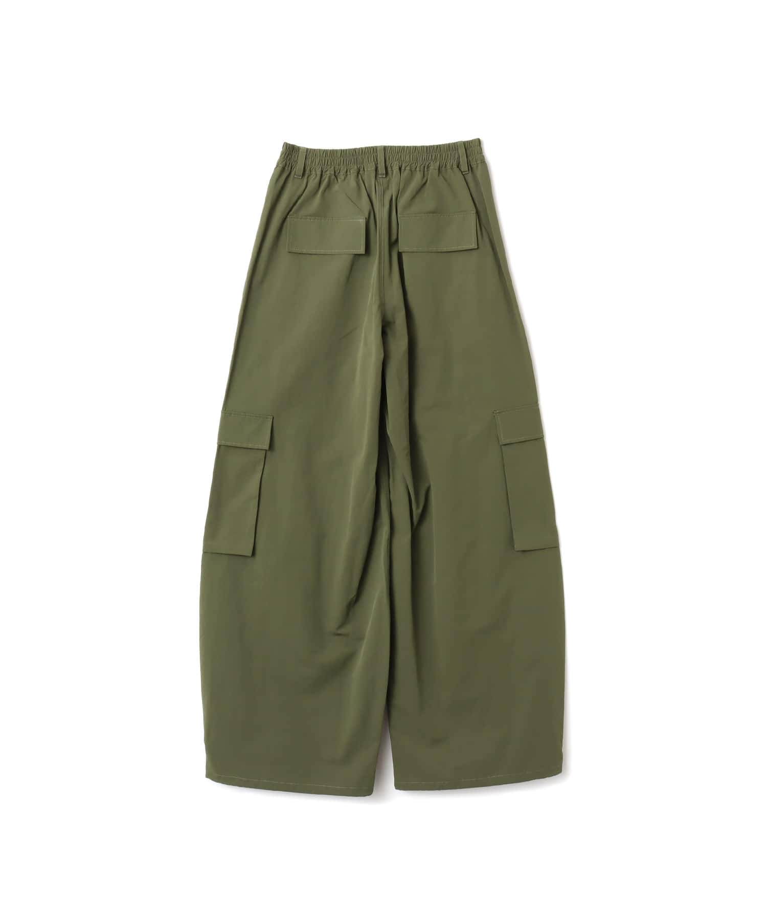 atmos pink Baggy Nylon Pants KHAKIの画像