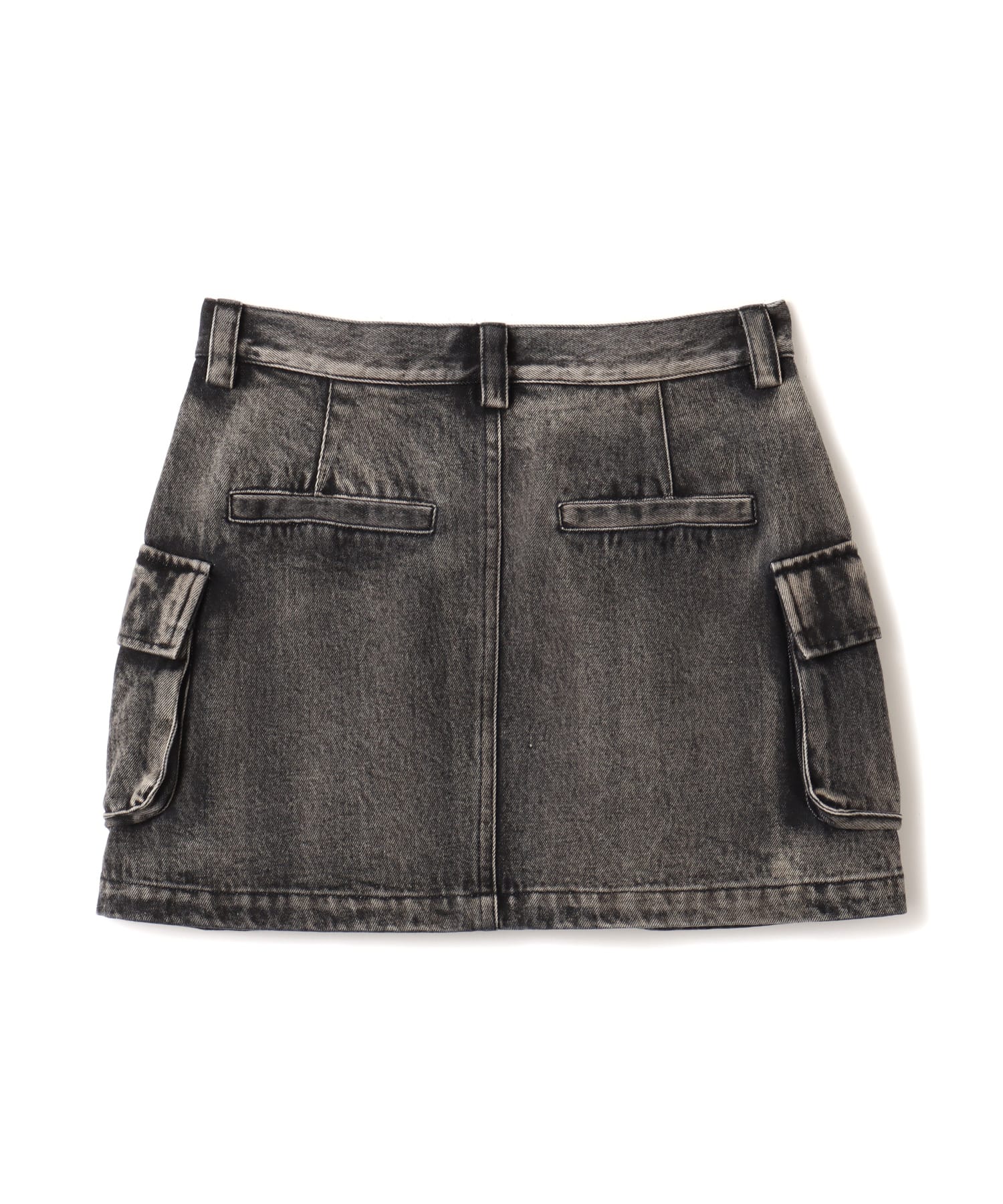 atmos pink Cargo Mini Skirt BLACKの画像