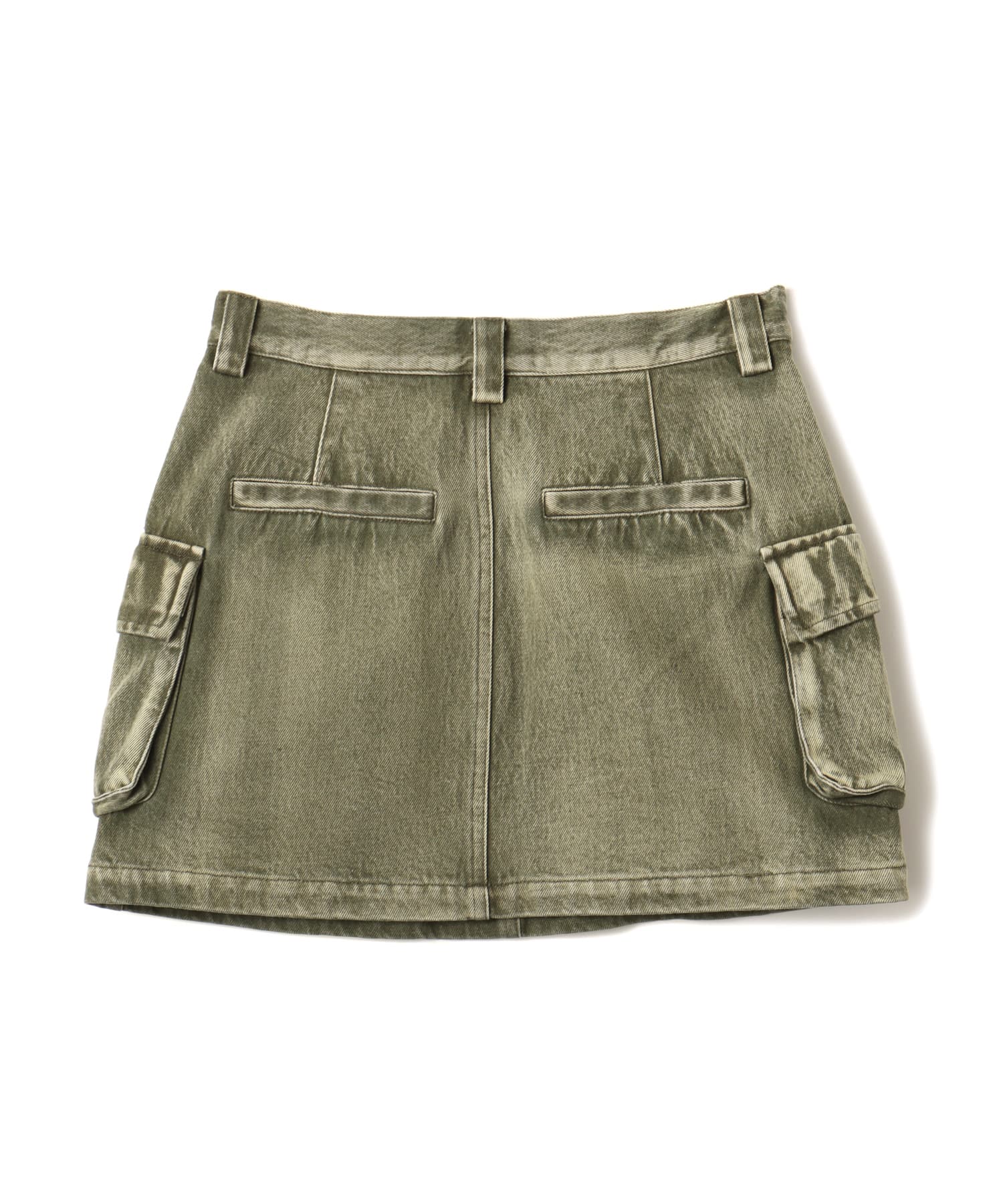 atmos pink Cargo Mini Skirt KHAKIの画像