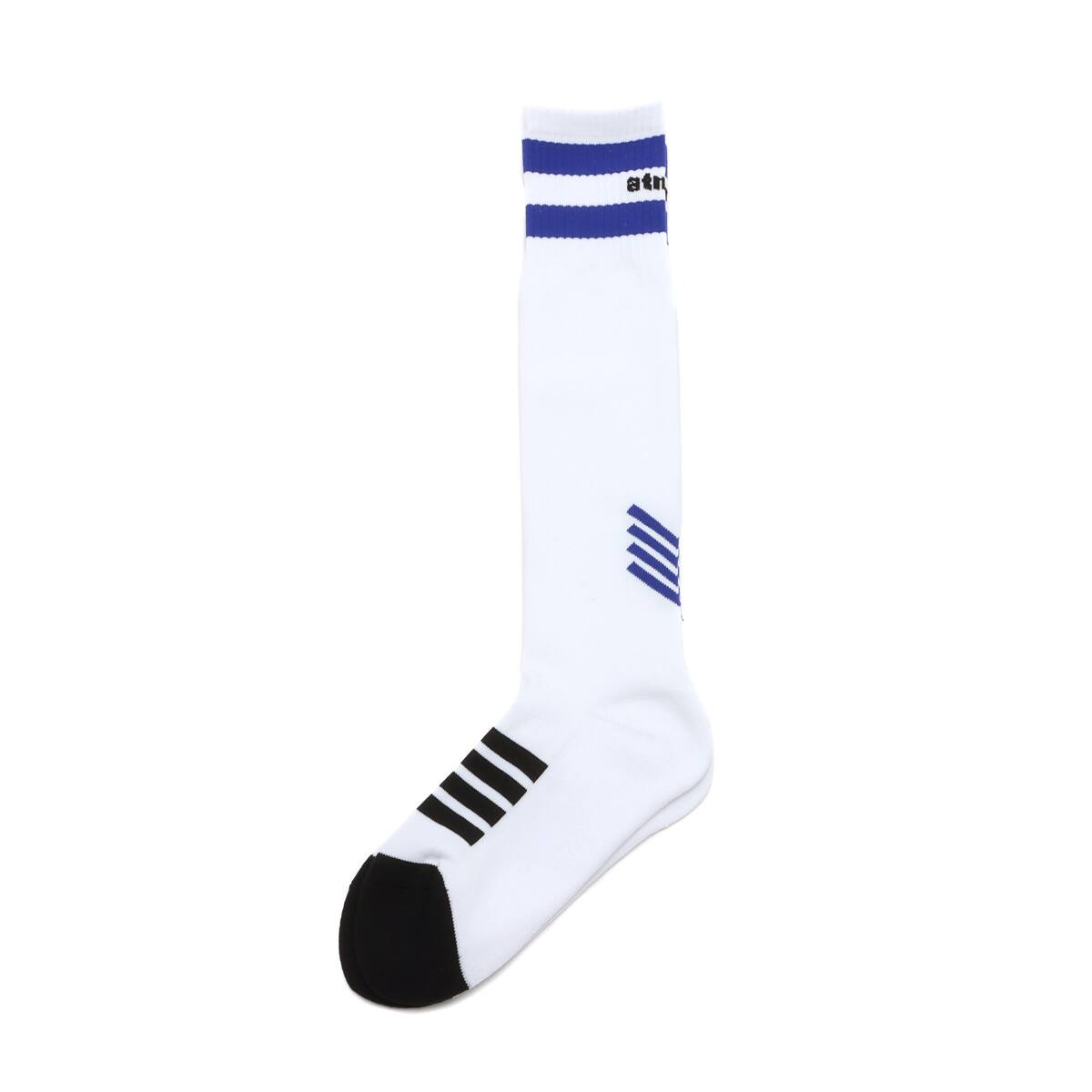 atmos pink Soccer High Socks WHITEの画像