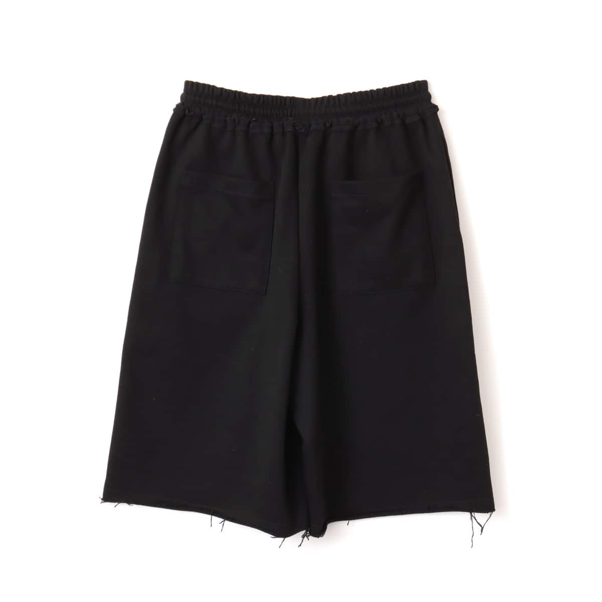 atmos pink Damaged Half Sweat Pants BLACKの画像
