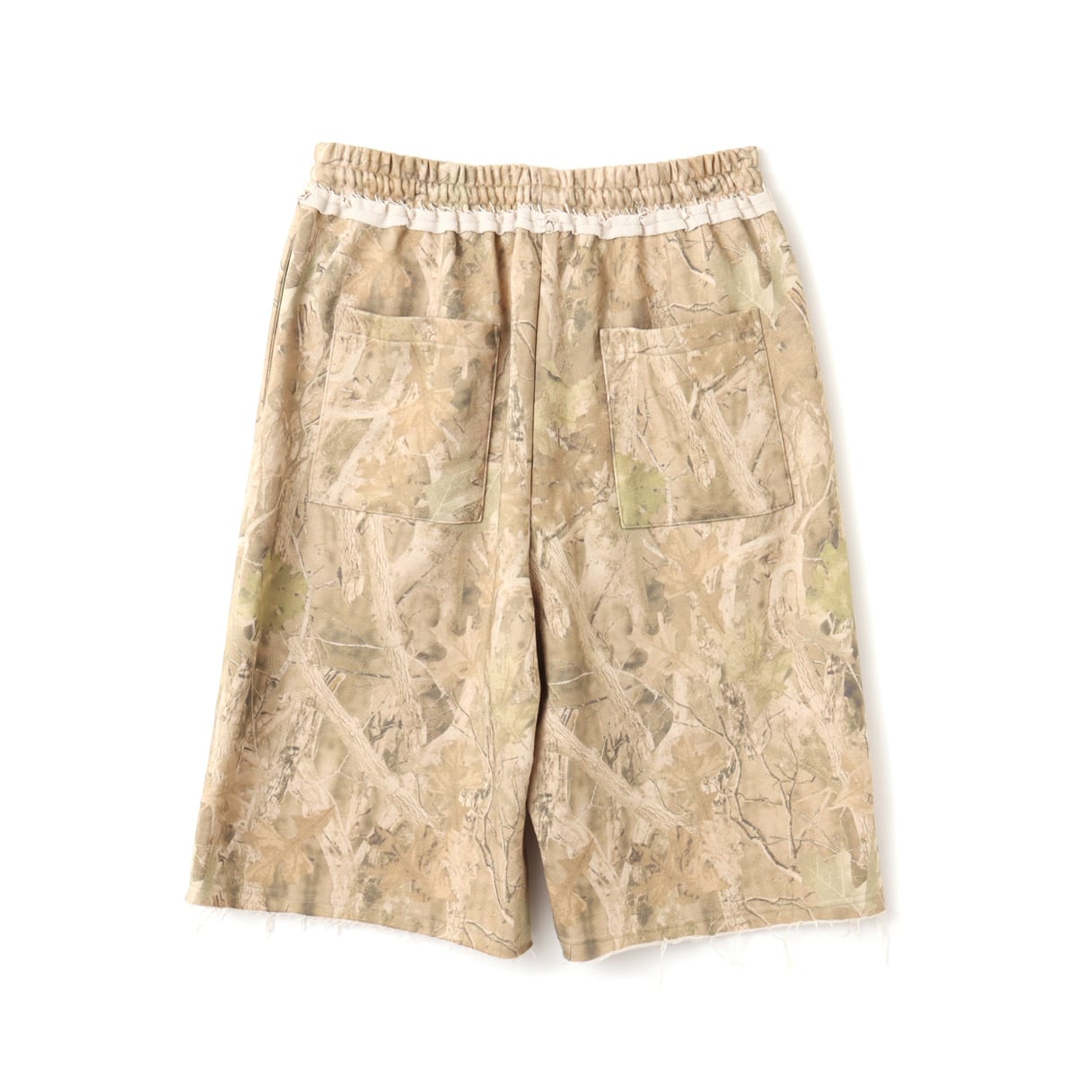 atmos pink Damaged Half Sweat Pants CAMOUFLAGEの画像