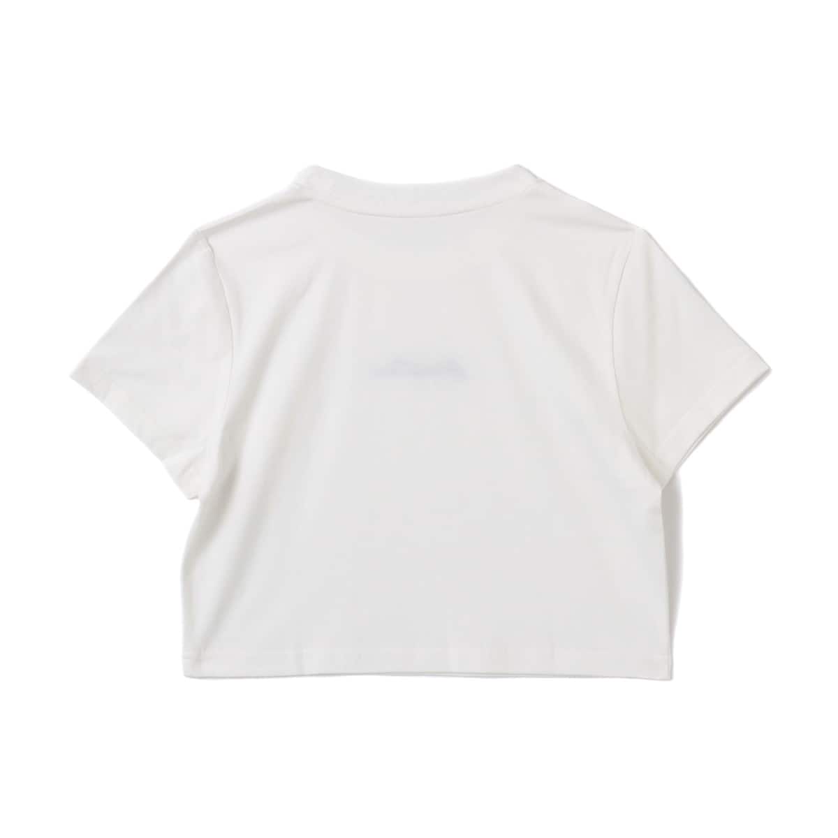 atmos pink Classic Embroidery Logo Short T-shirt WHITEの画像