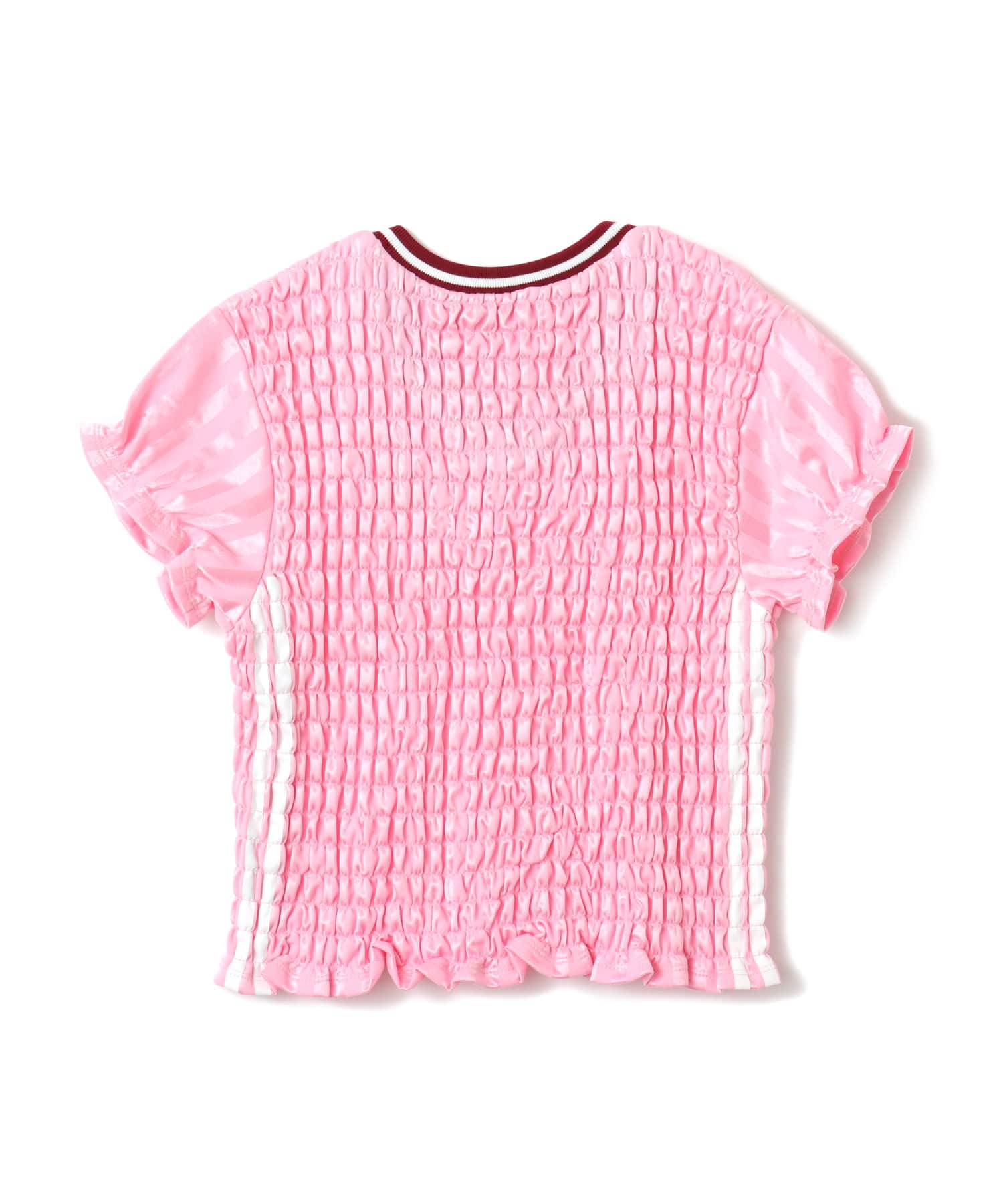 atmos pink Shirring Mini Game Shirt PINKの画像