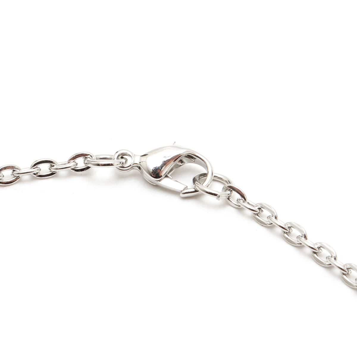 atmos pink Cross Charm Necklace SILVERの画像