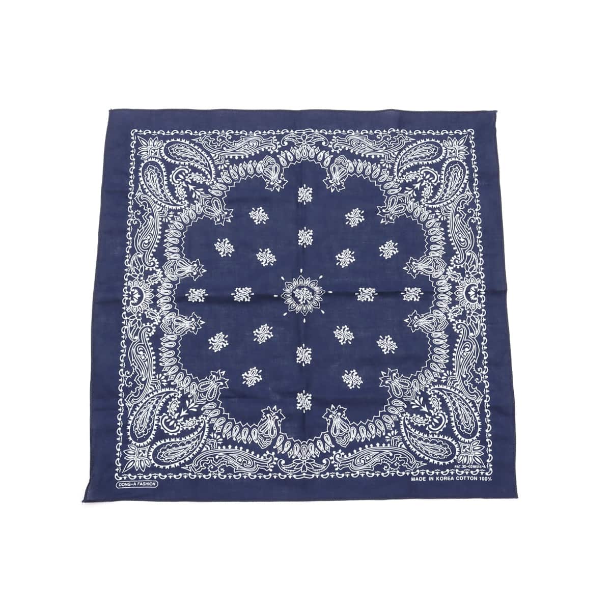 atmos pink Paisley Scarf NAVYの画像