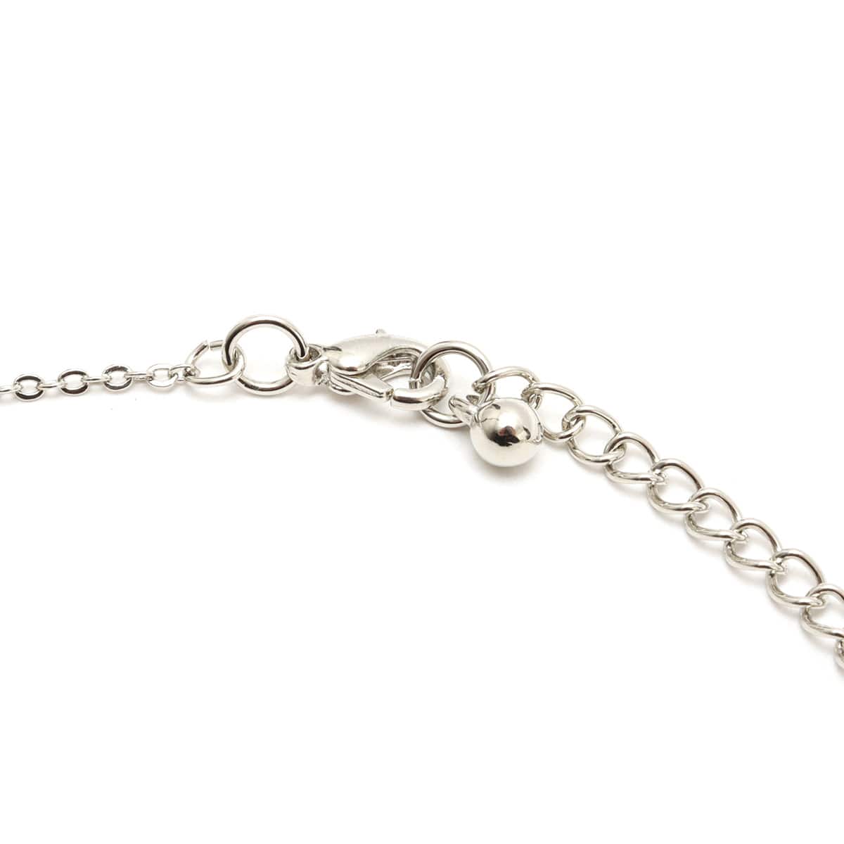 atmos pink Cross Rosario Necklace SILVERの画像