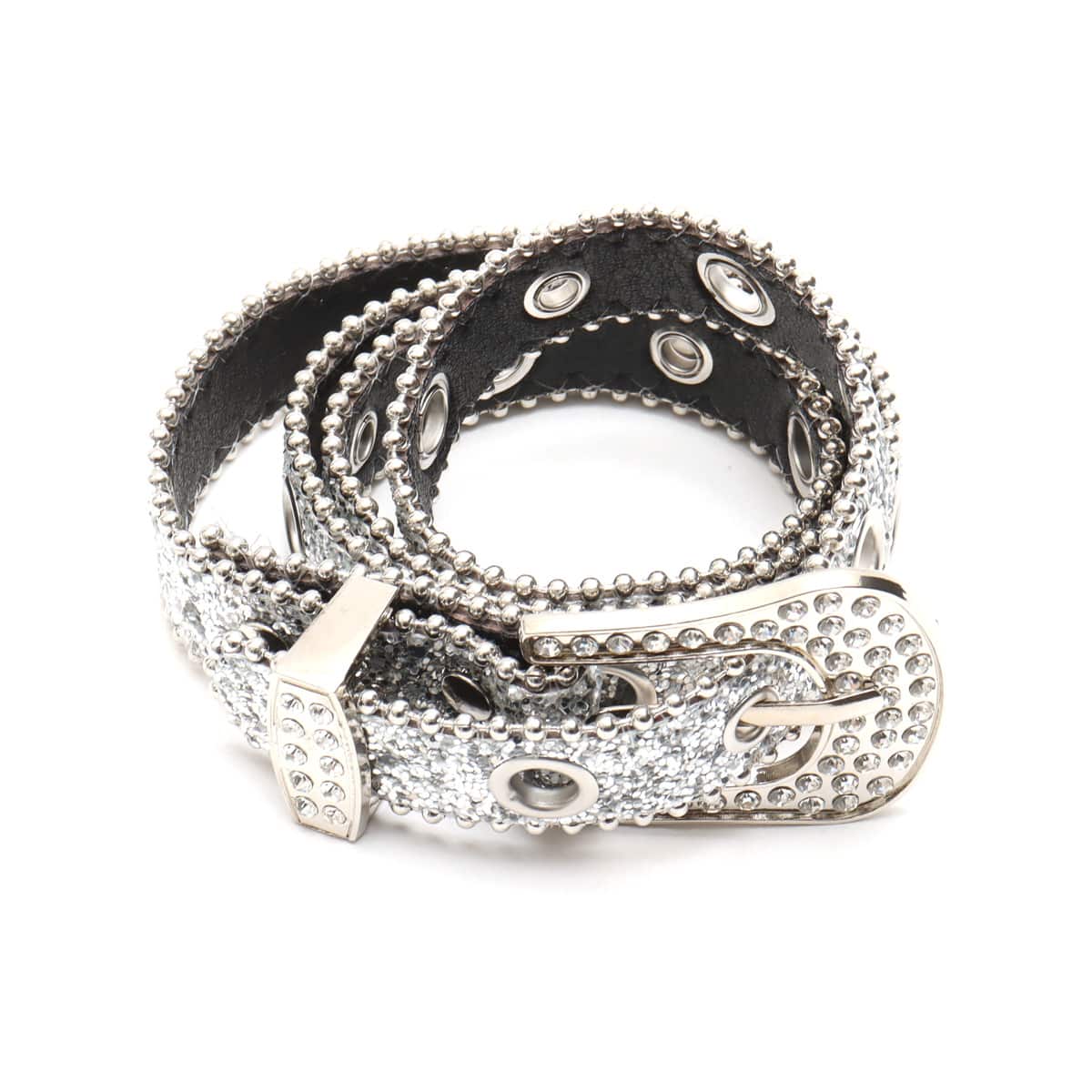 atmos pink Rhinestone Belt SILVERの画像