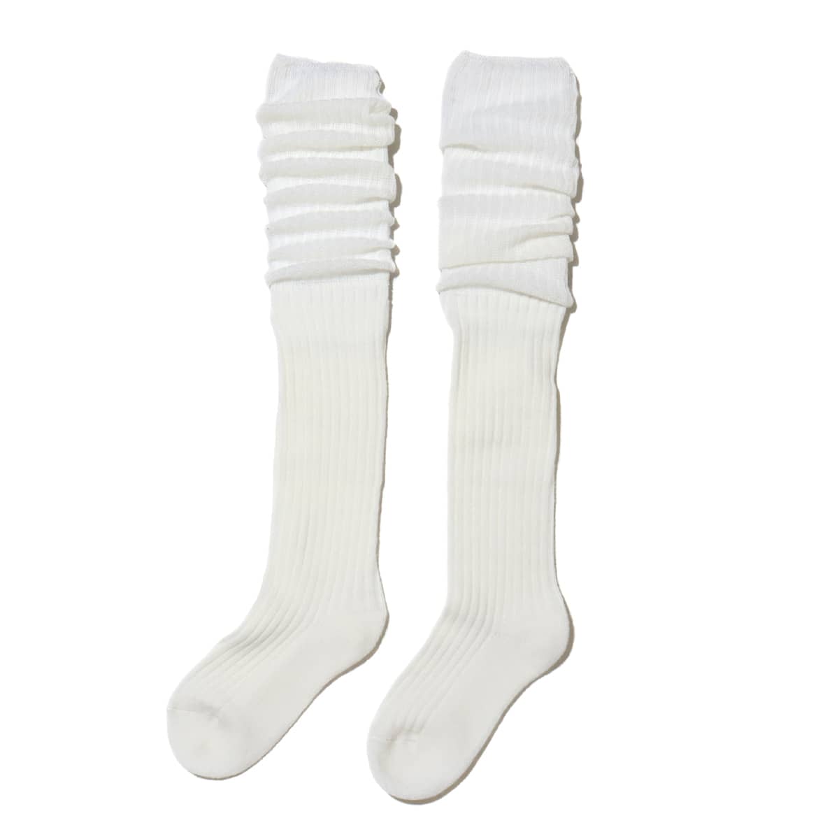 atmos pink Loose Socks WHITEの画像