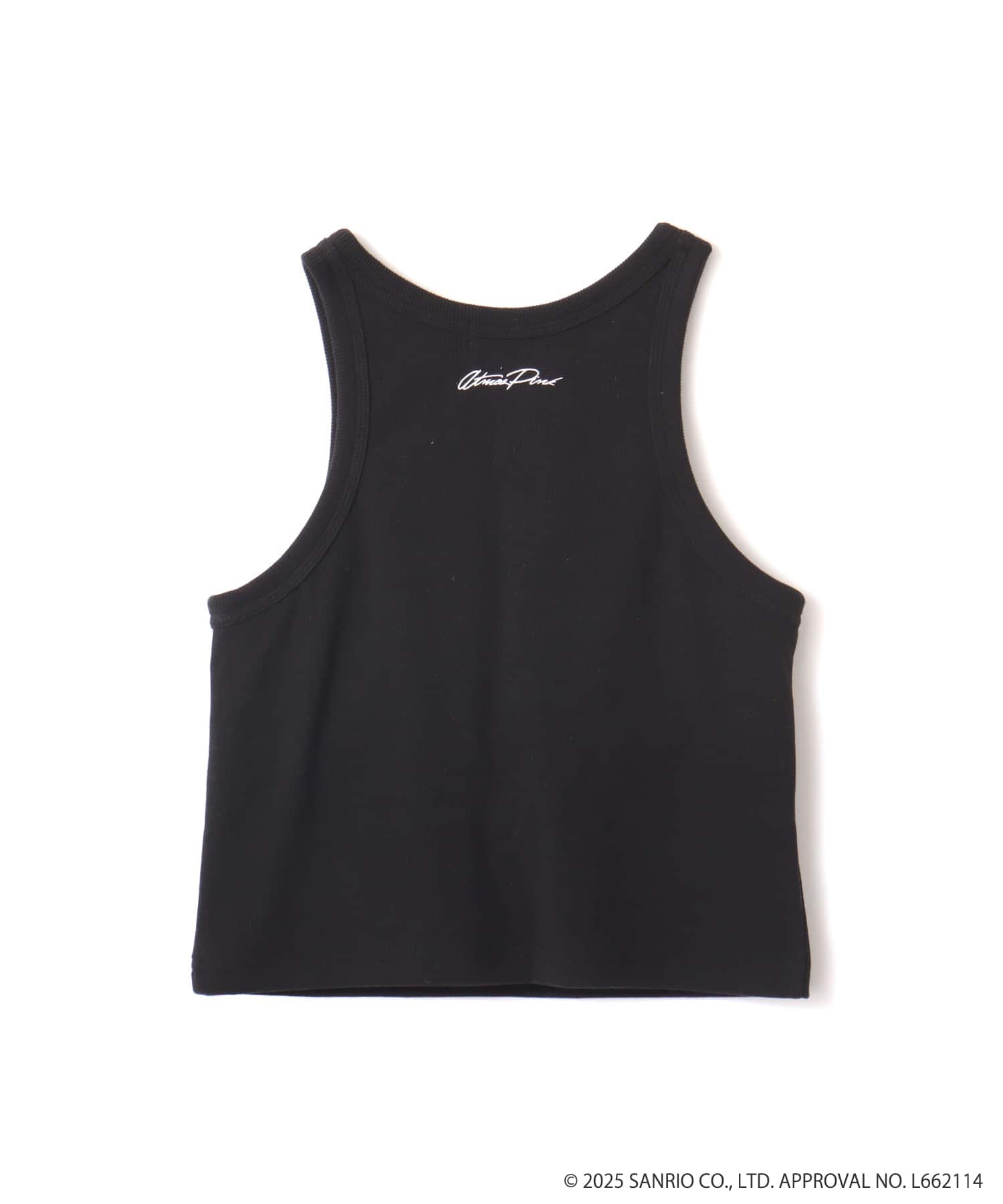 atmos pink x MY MELODY & KUROMI Print Tank Top BLACKの画像