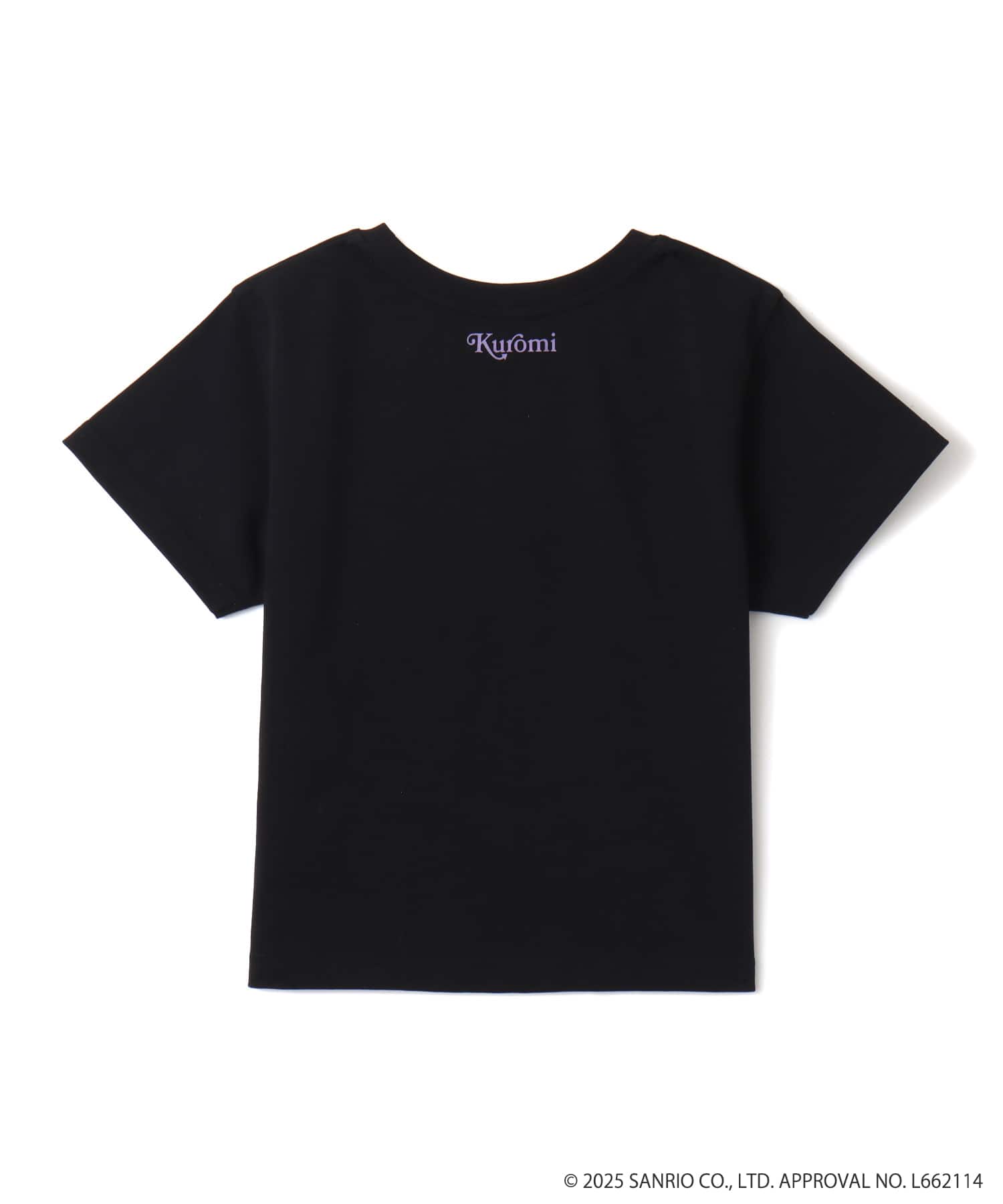 atmos pink x MY MELODY & KUROMI Short Print T-shirt BLACKの画像