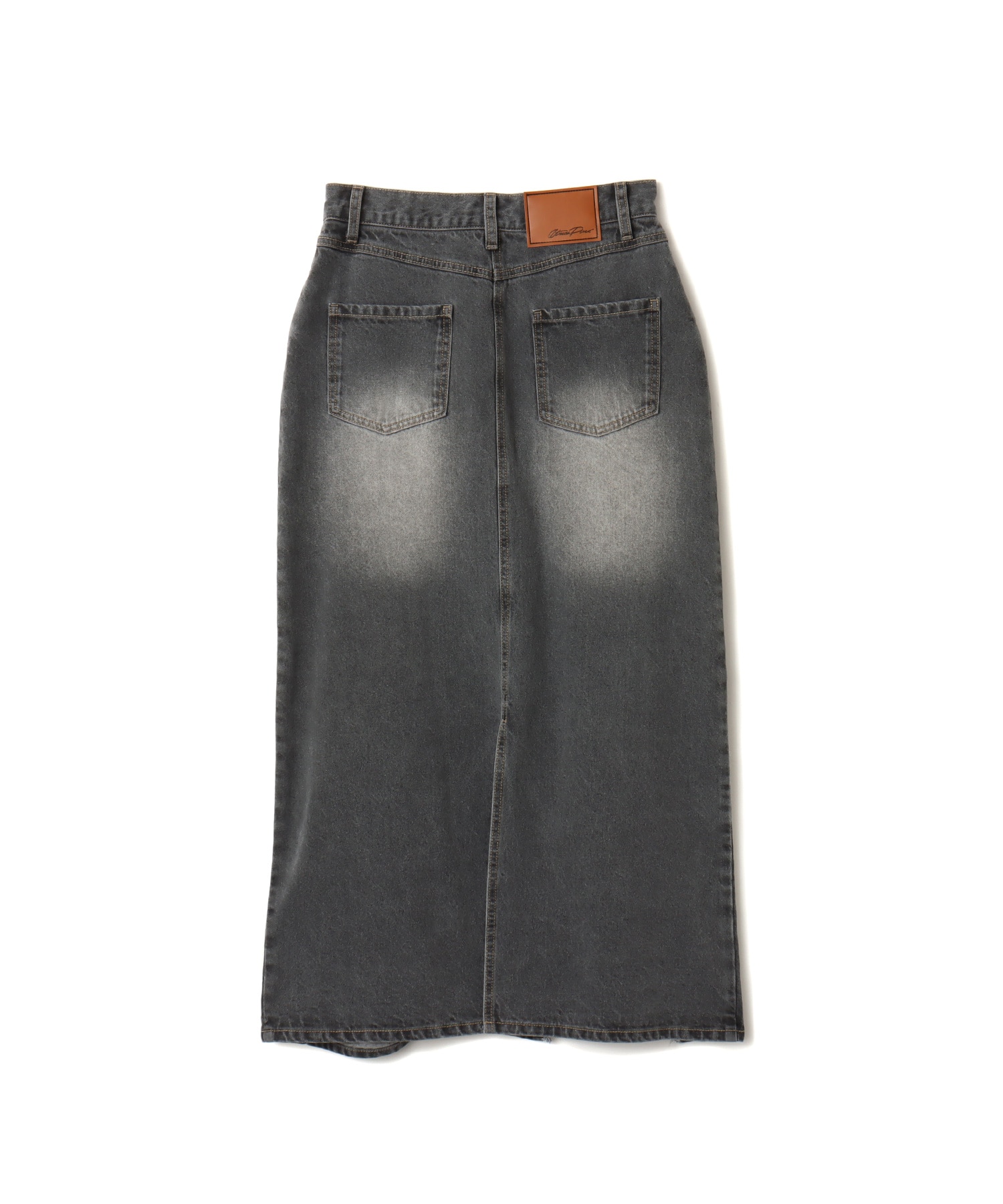 atmos pink Damaged Long Skirt BLACKの画像