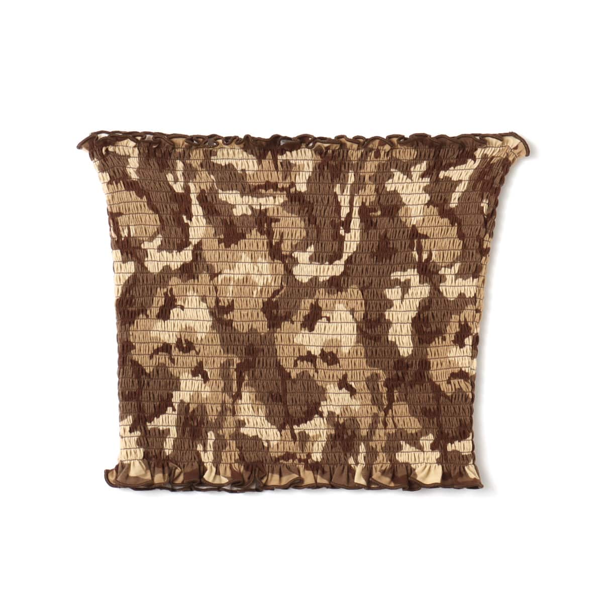 atmos pink Camouflage Shirring Baretop CAMOUFLAGE BROWNの画像