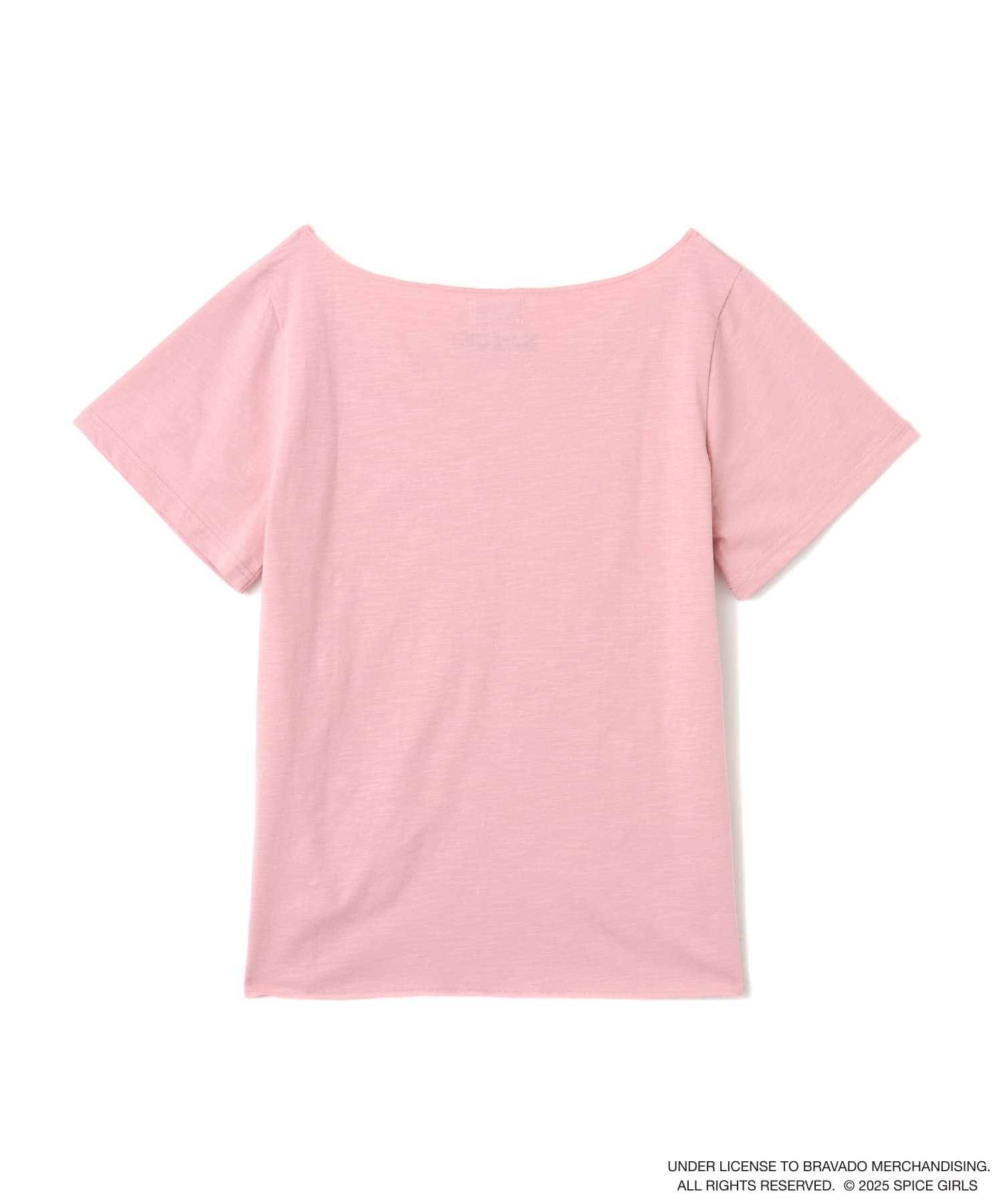 atmos pink x SPICE GIRLS One Shoulder T-shirt PINKの画像