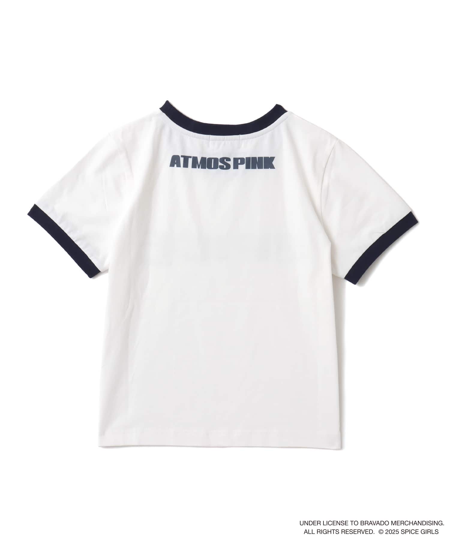 atmos pink x SPICE GIRLS Short T-shirt WHITEの画像