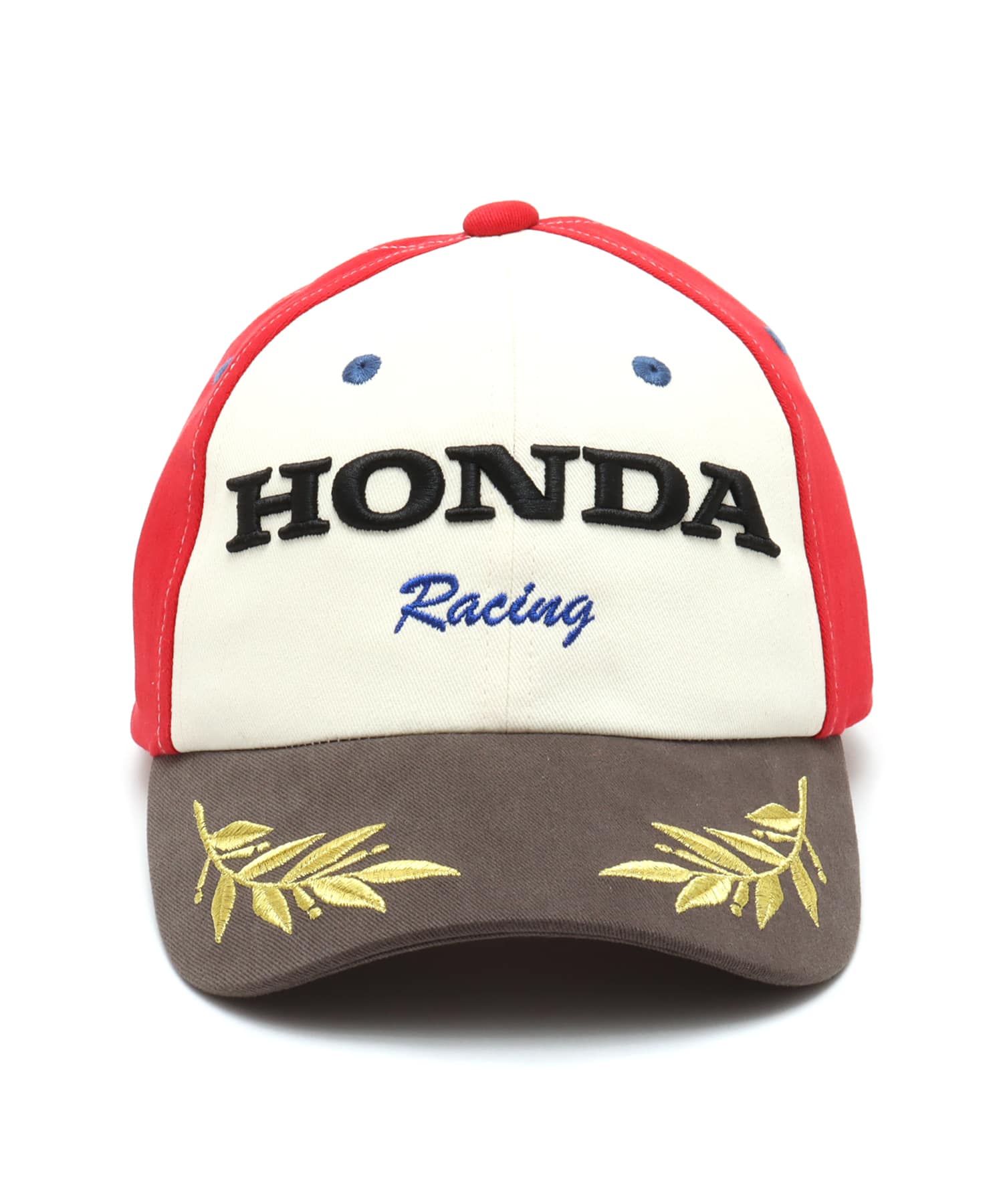 HONDA x atmos pink Racing Cap REDの画像
