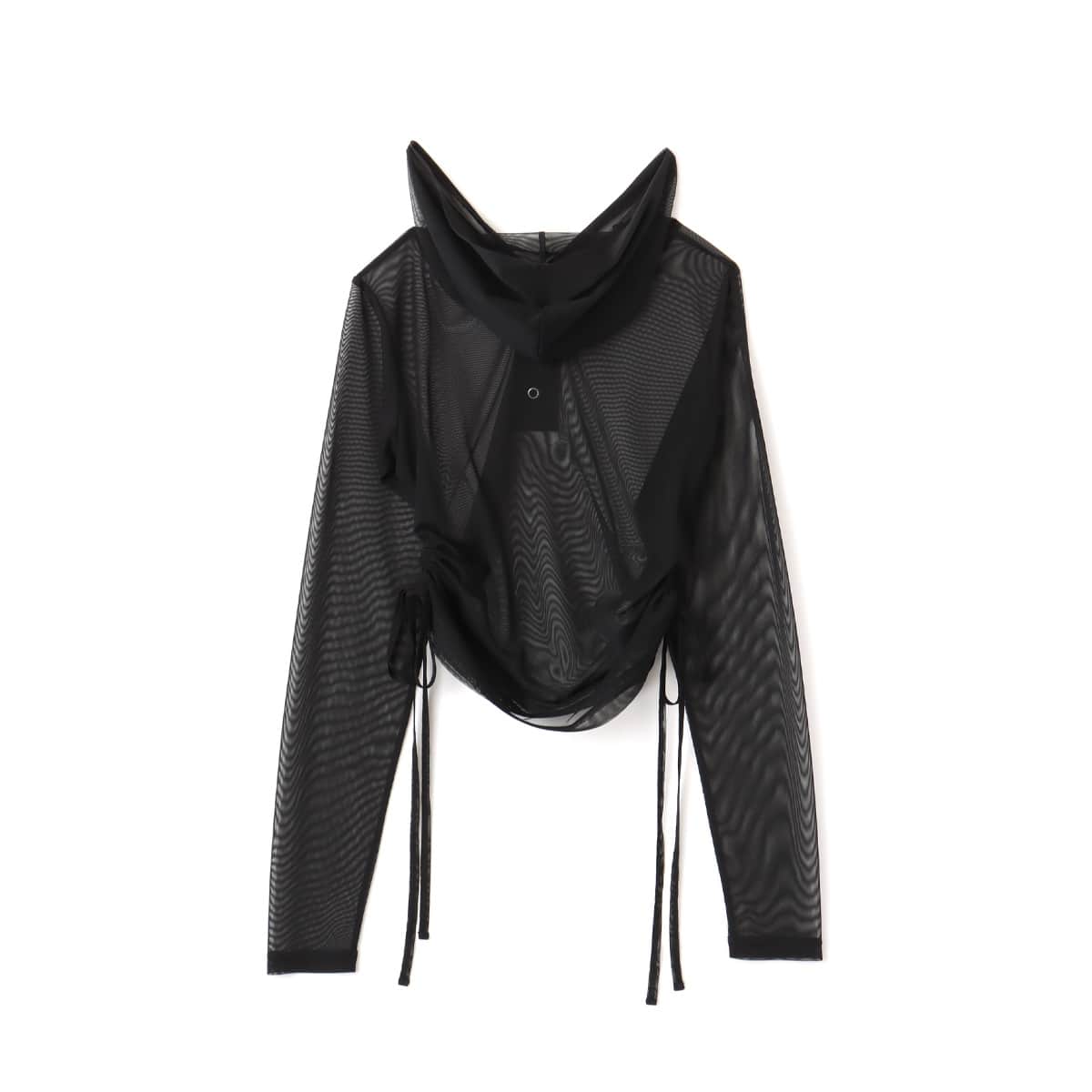 atmos pink See-through Hoodie BLACKの画像