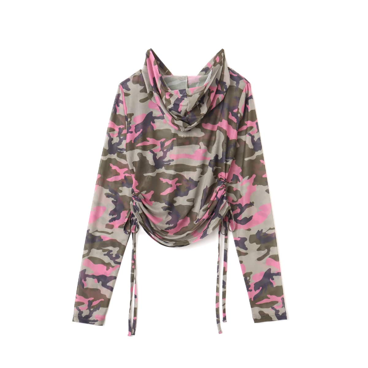 atmos pink See-through Hoodie CAMOUFLAGE BEIGE（アトモス