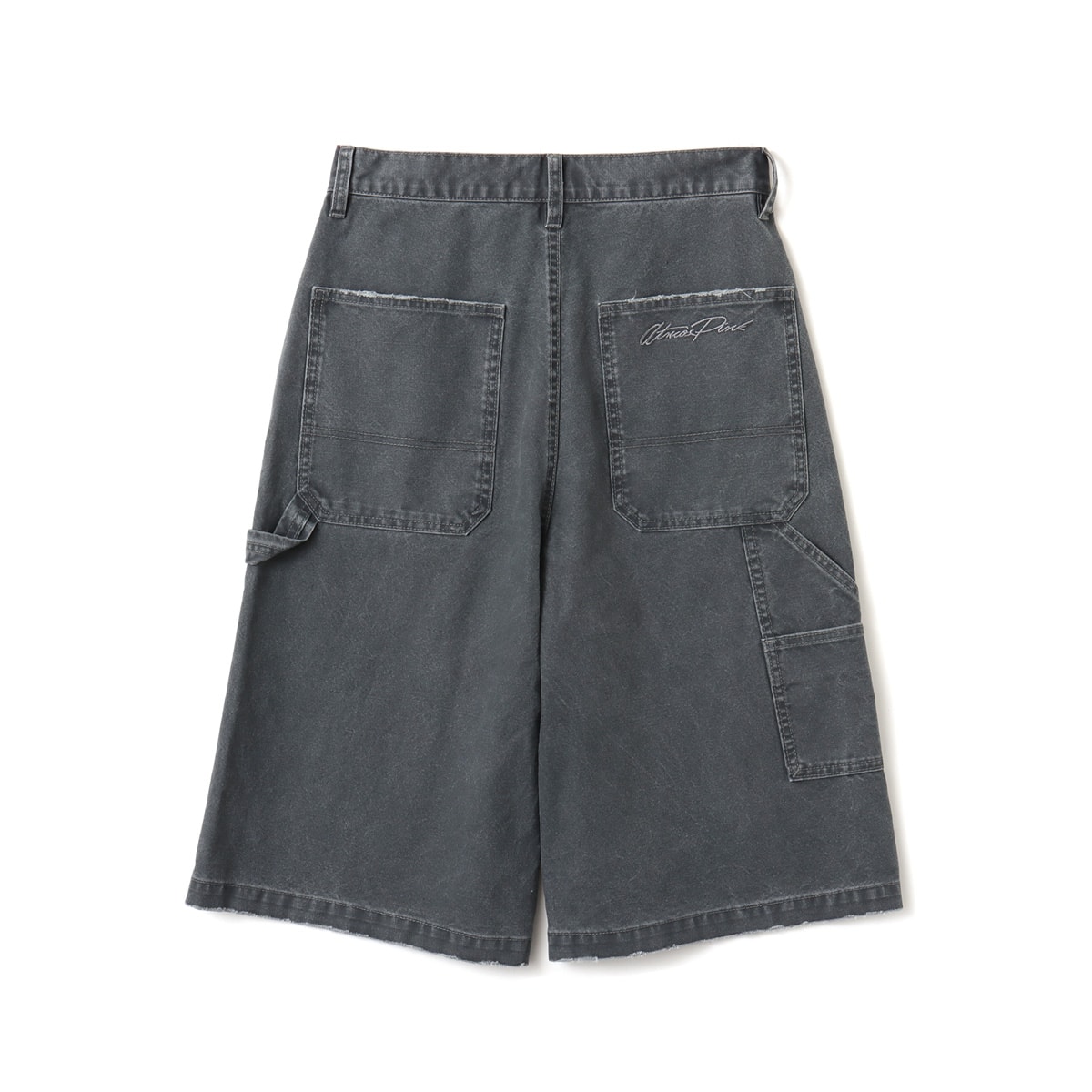 atmos pink Vintage Finish Half Pants GRAYの画像